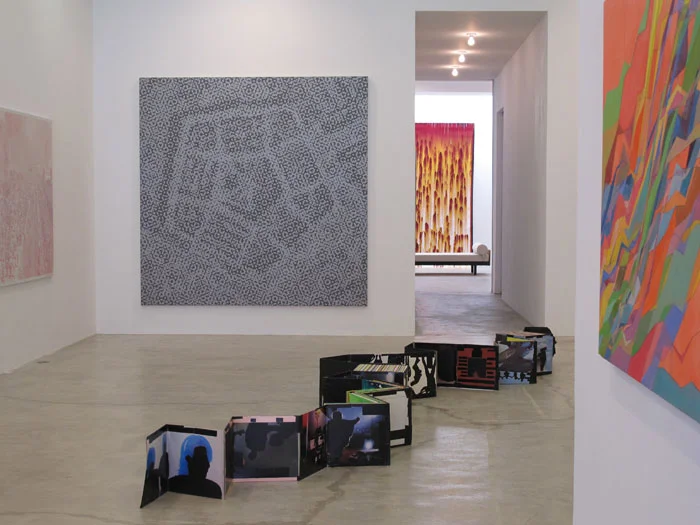 Installation view, We Regret To Inform You There Is Currently No Space Or Place For Abstract Painting , Martos Gallery, New York, 2011