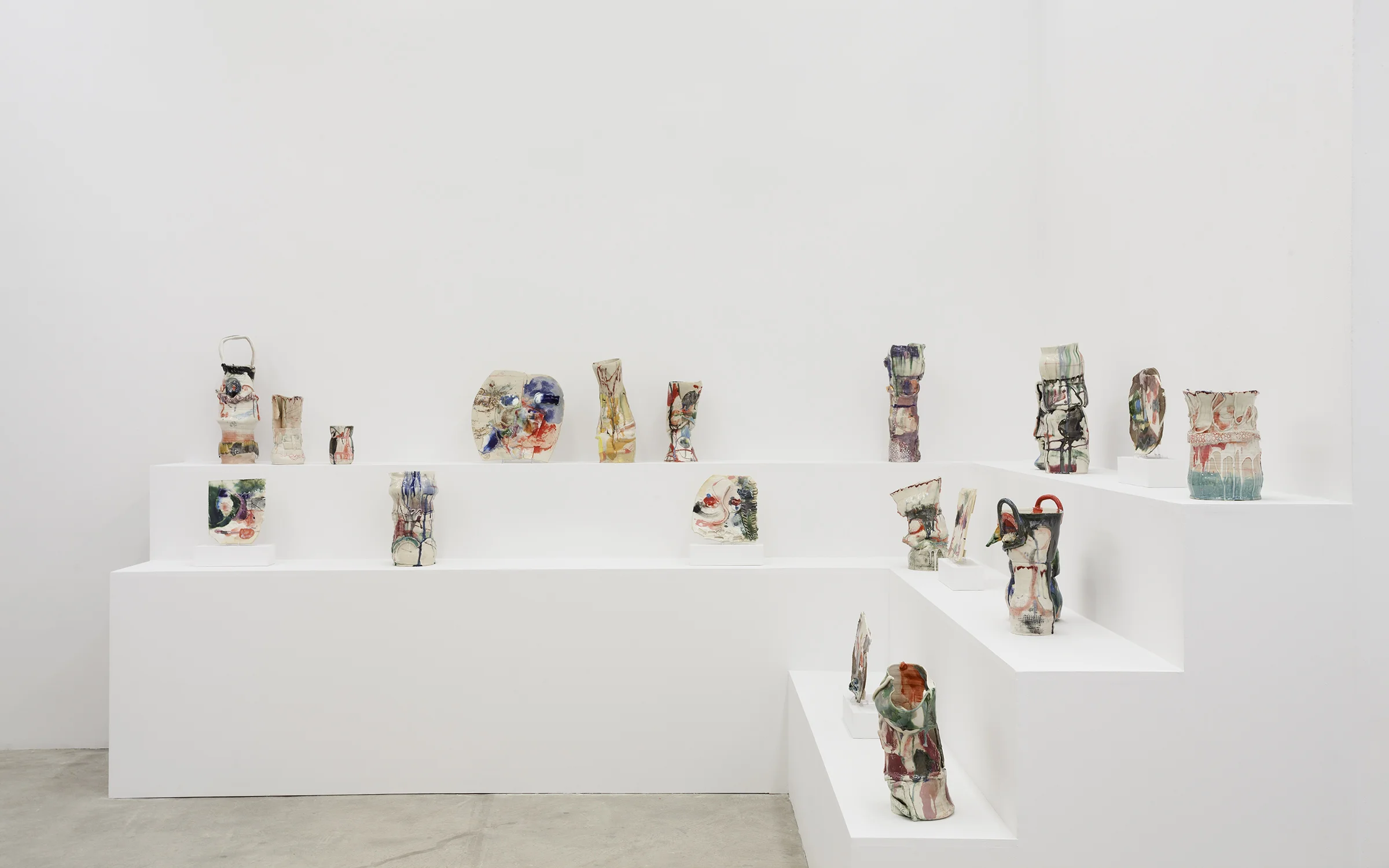 Installation view, Mrs. Thompson's Mirror , Martos Gallery, New York, 2015