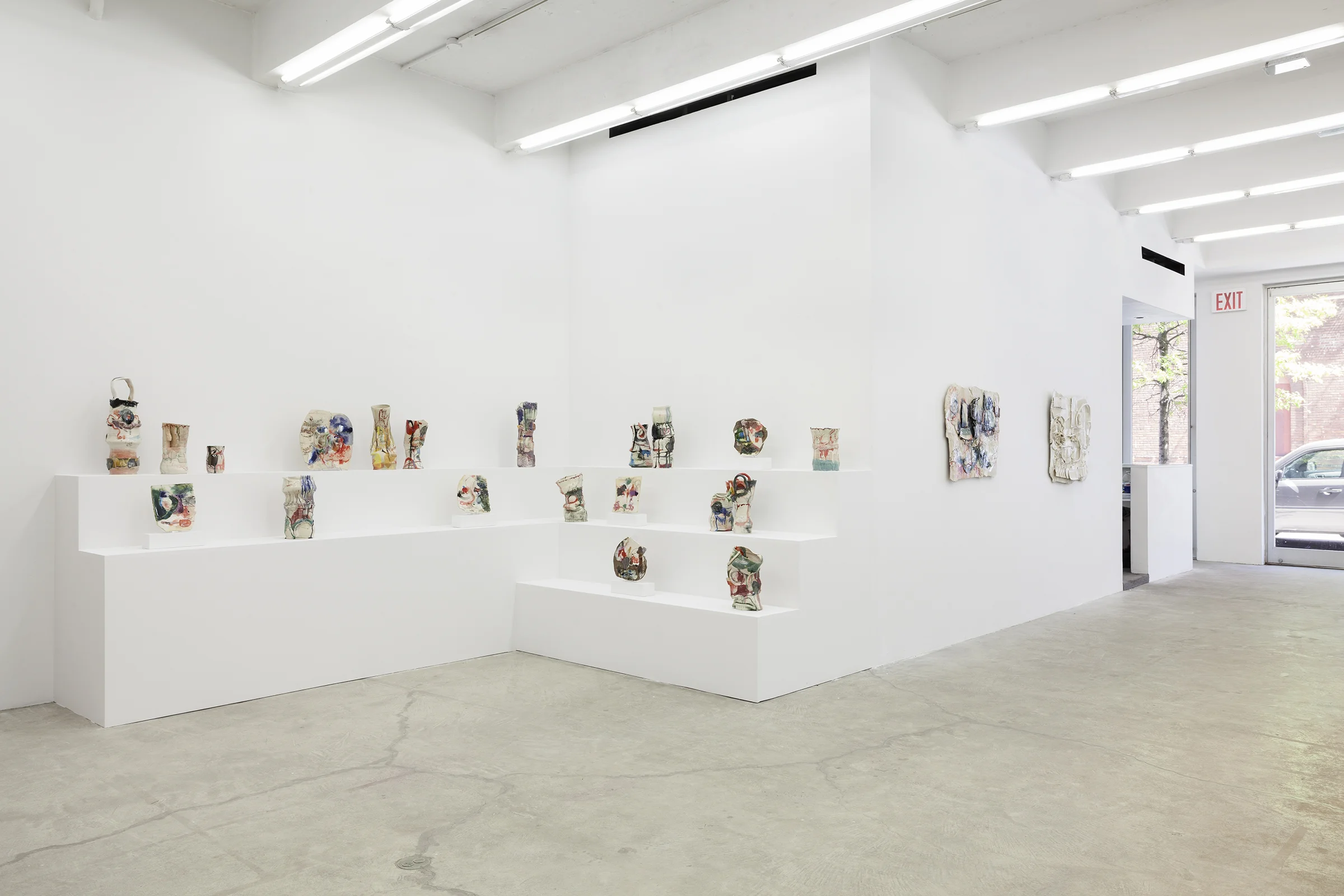 Installation view, Mrs. Thompson's Mirror , Martos Gallery, New York, 2015