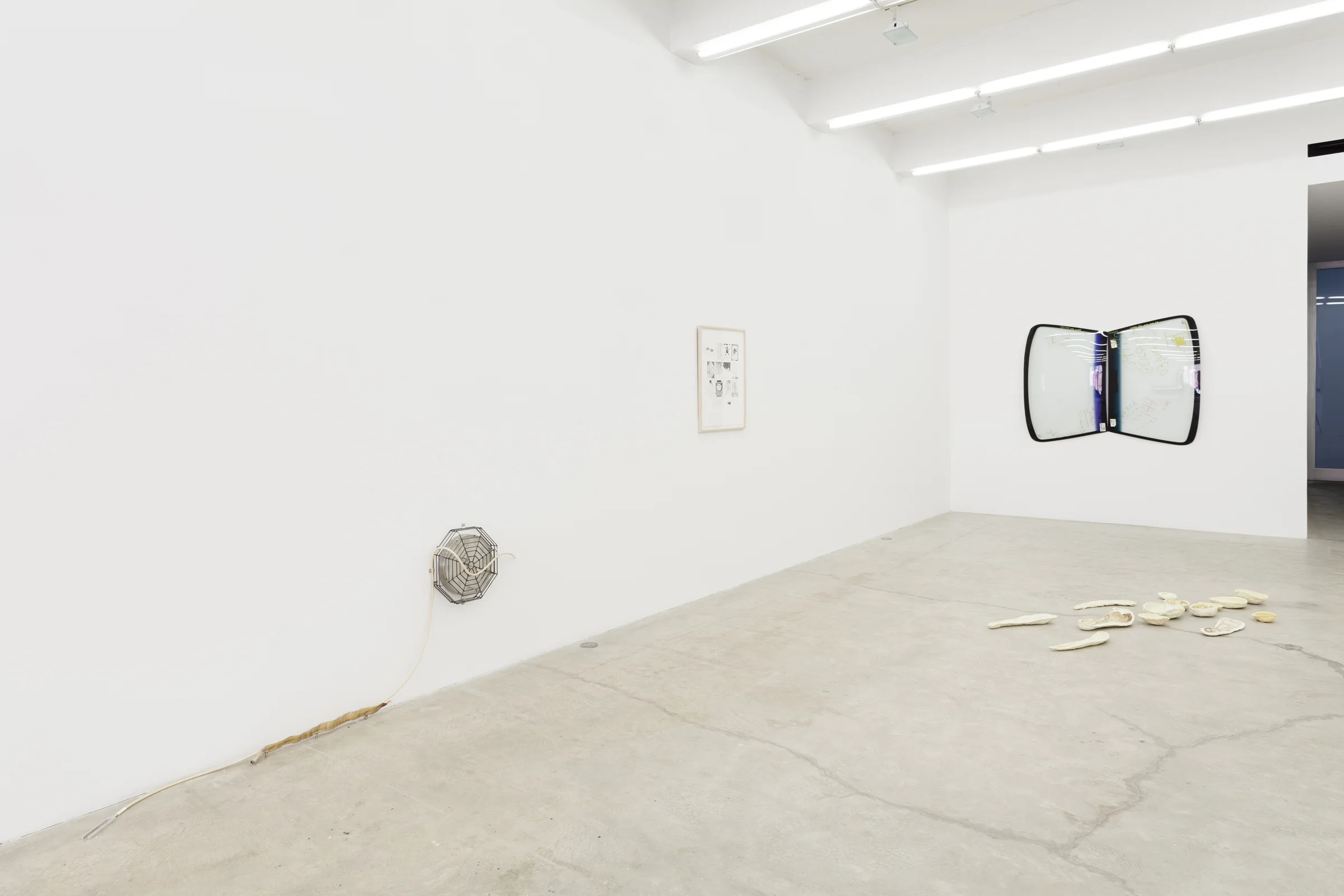 Installation view, Slippery , Martos Gallery, New York, 2014