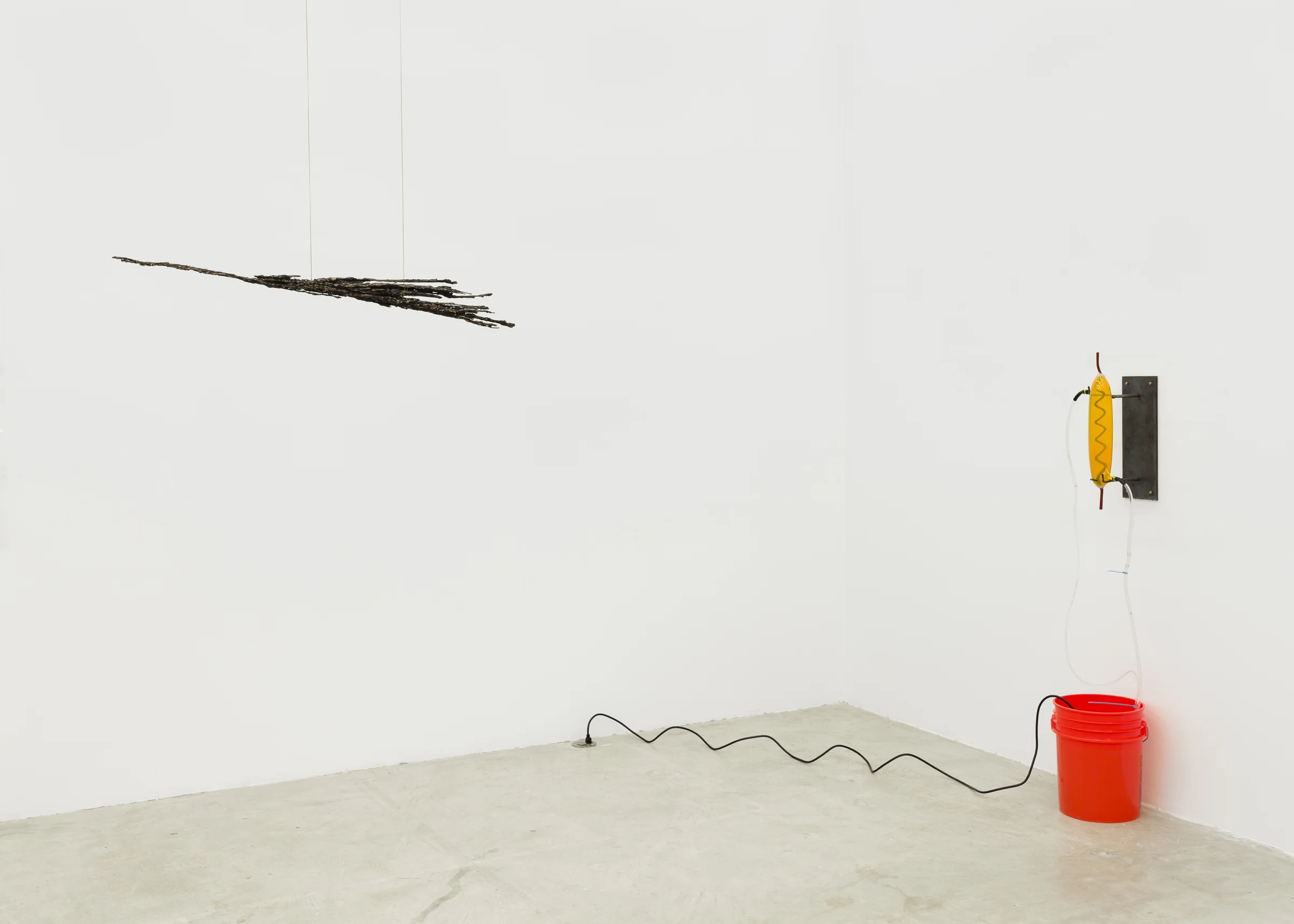 Installation view, Slippery , Martos Gallery, New York, 2014