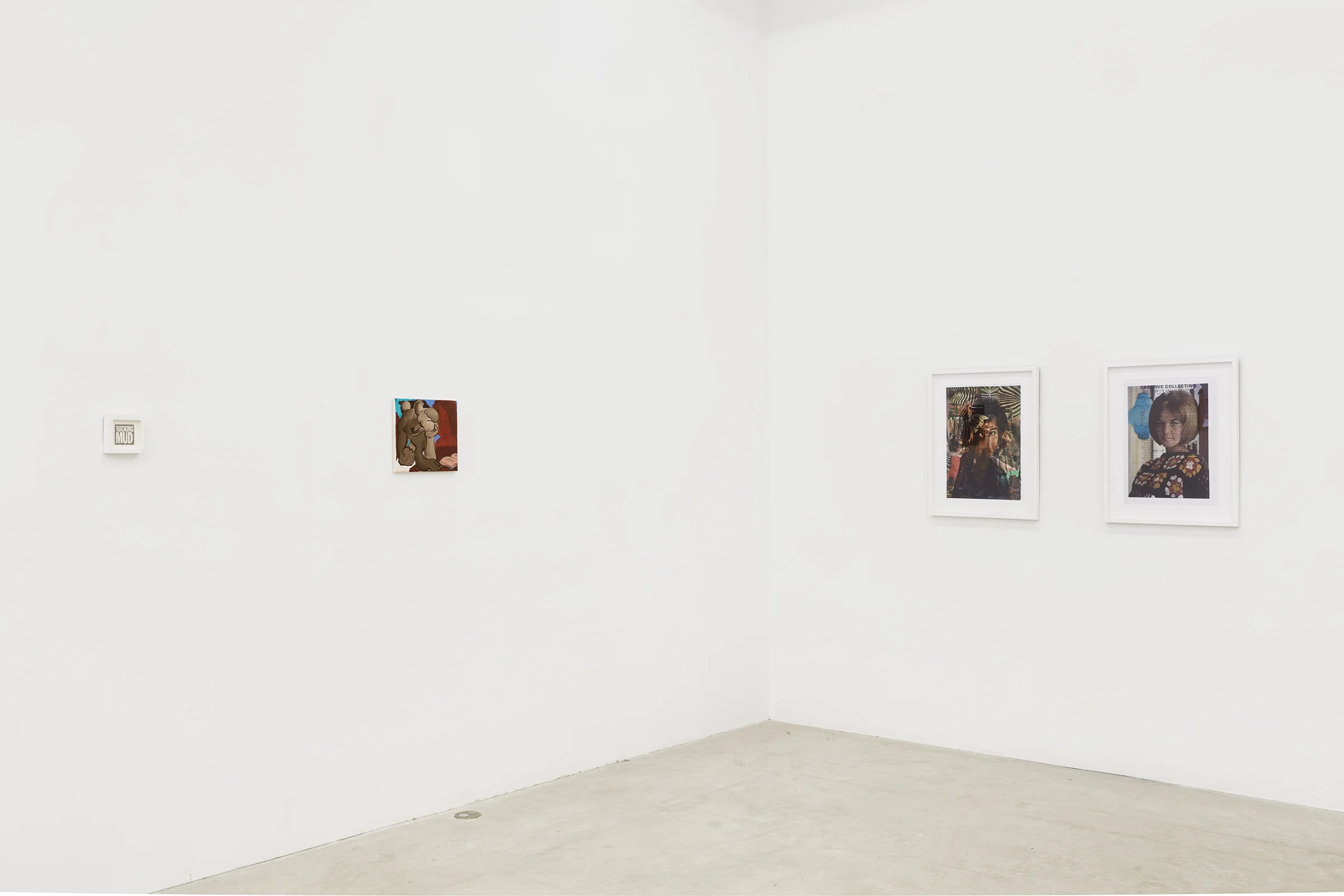 Installation view, Every day in every way I’m freely opening my senses to the beauty in myself and opening up to all the beauty around me and in all the people I will encounter , Martos Gallery, New York, 2014