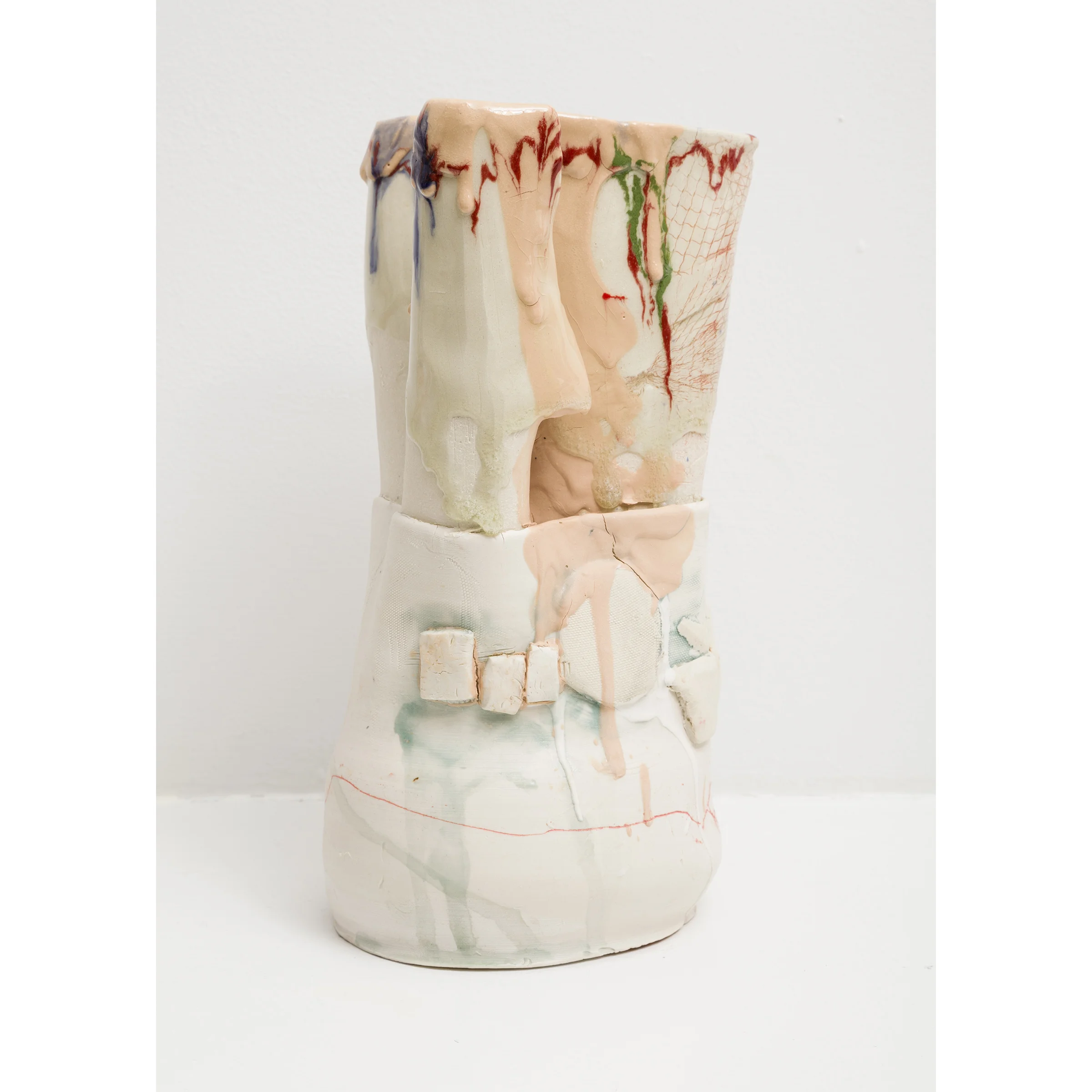 Jennie Jieun Lee, The Flat Rabbit , 2015, glazed stoneware, 10.5 x 5.5 x 5.25 in