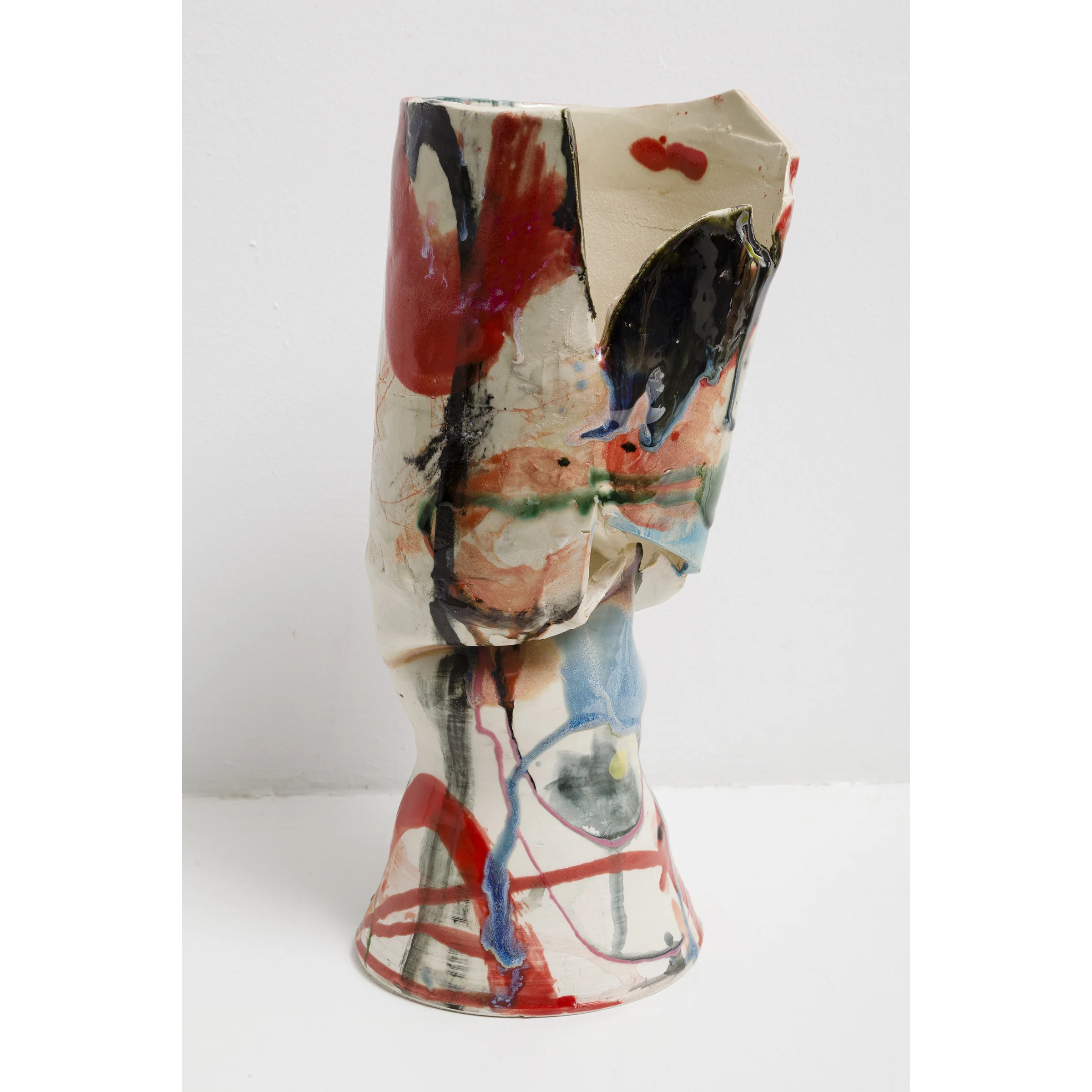 Jennie Jieun Lee, Nerfertiti , 2015, glazed stoneware, 13 x 5 x 5.75 in