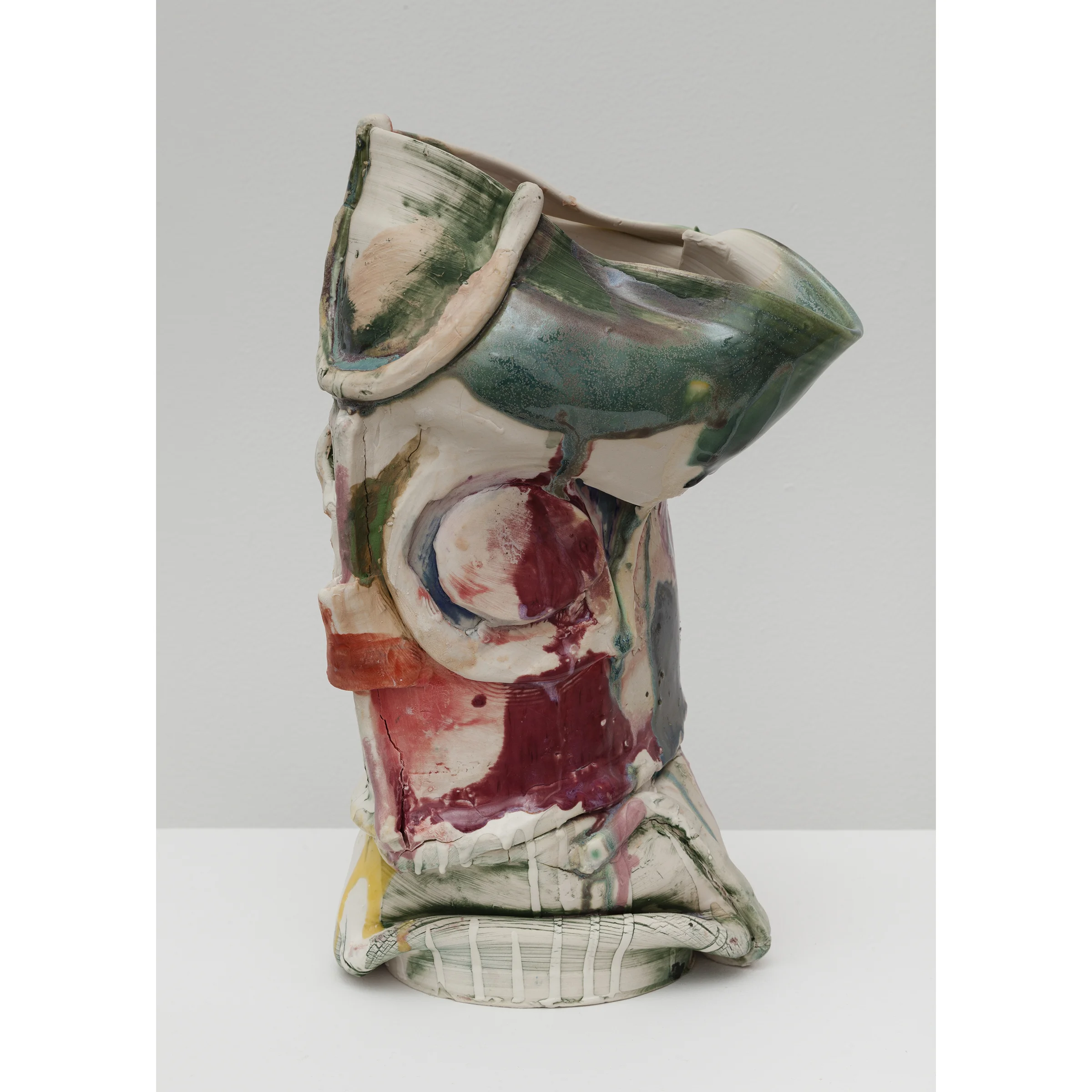 Jennie Jieun Lee, The Queen , 2015, glazed stoneware, 14 x 8 x 5.5 in