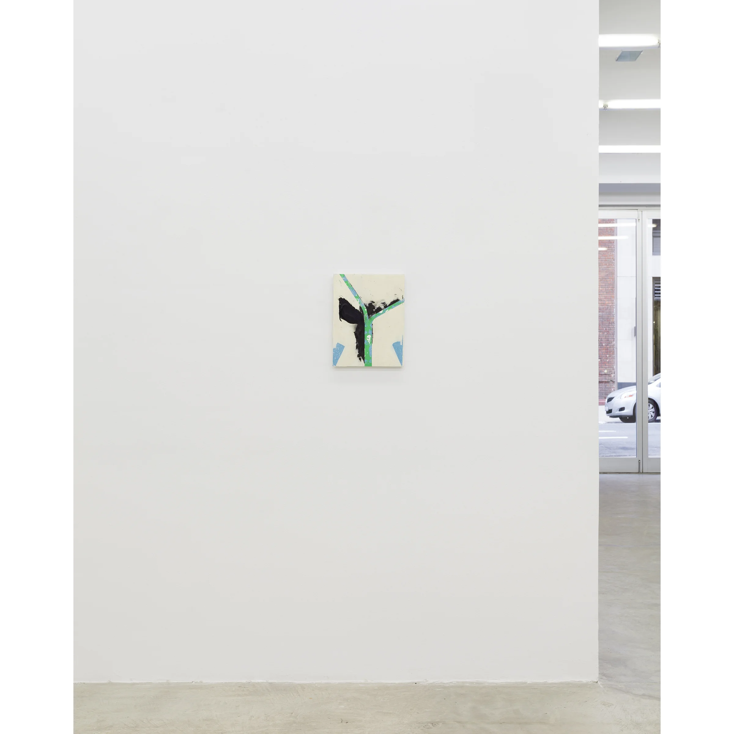 Installation view, Thick Pink, Stuffed Light, Martos Gallery, New York, 2014