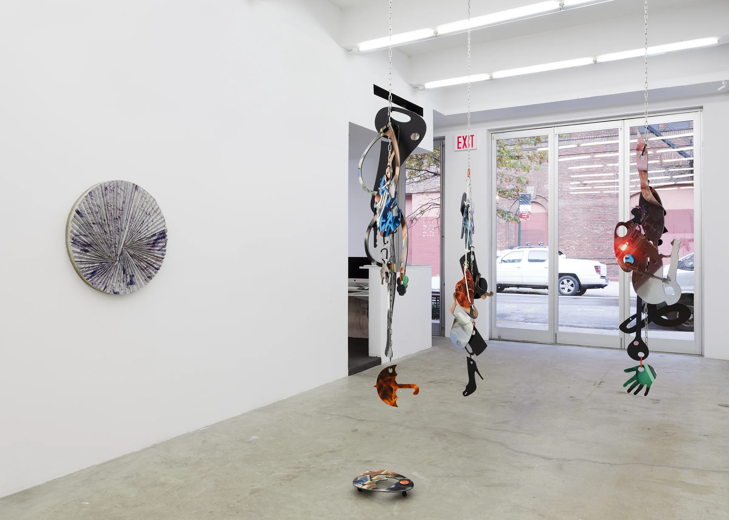 Installation view, Touch-tone , Martos Gallery, New York, 2015