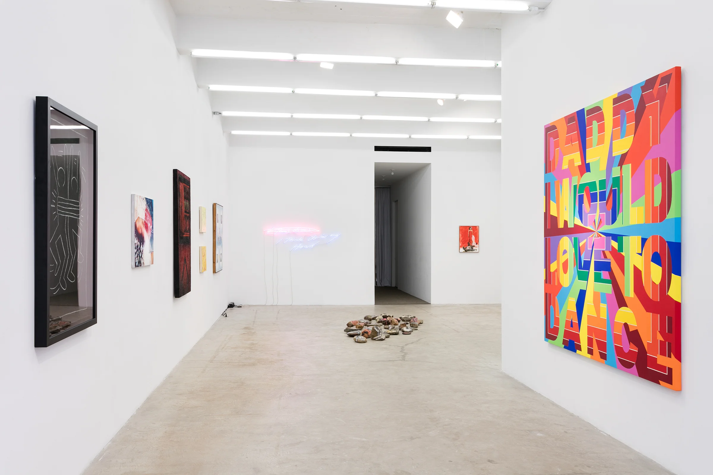 Installation view, Hard Love , Martos Gallery, New York, 2016
