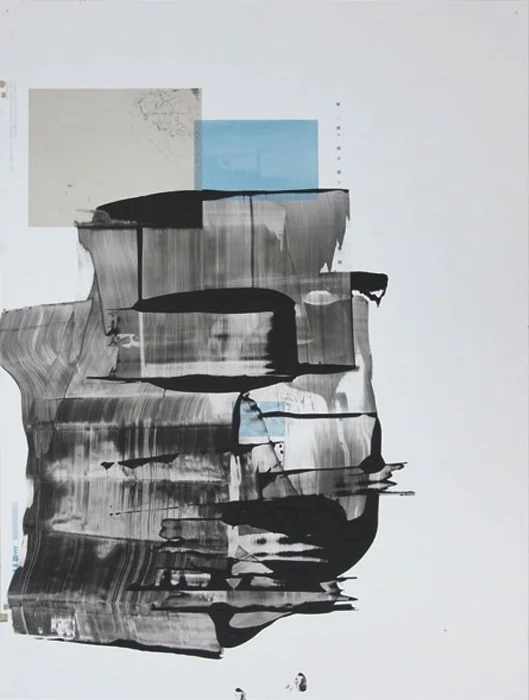 Ryan Foerster, Photo Book Printing Plate 4 , 2012, aluminum printing plate, 35 x 23 in