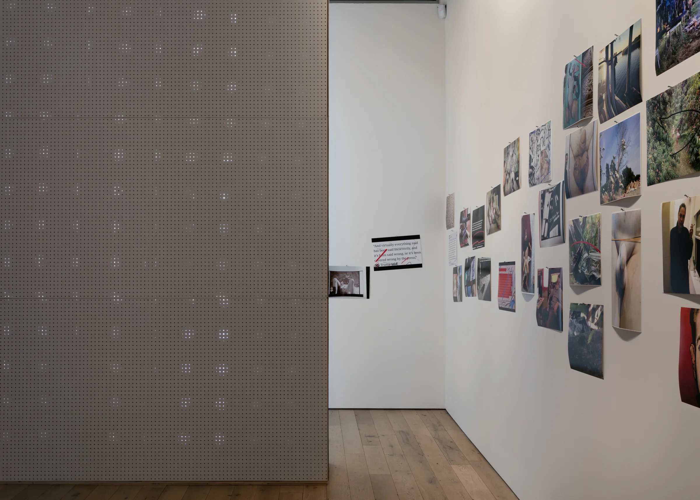 Installation view, And virtually everything said has been said incorrectly, and it's been said wrong, or it's been covered wrong by the press, , Martos Gallery, New York, NY 2018