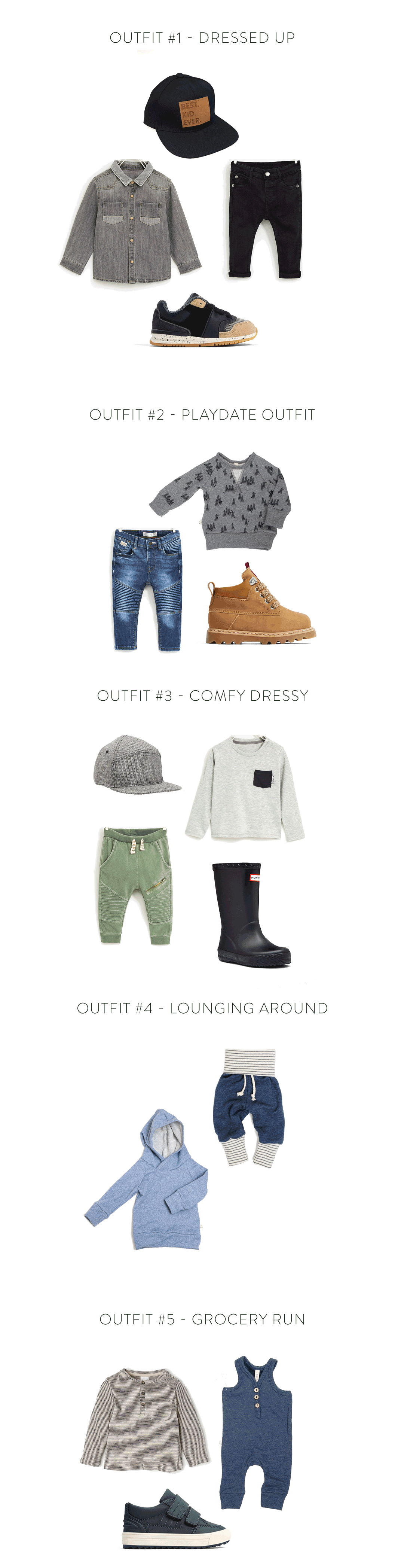 Toddler Capsule Wardrobe (Part 2: Boy Version) — and so the storey begins