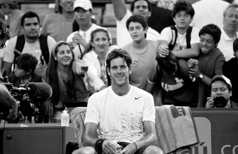 Delpo, good old times - Miami Open 2012