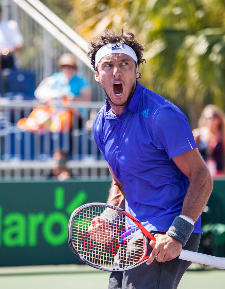  Pico (Juan Monaco) winning at the Miami Open 2015 