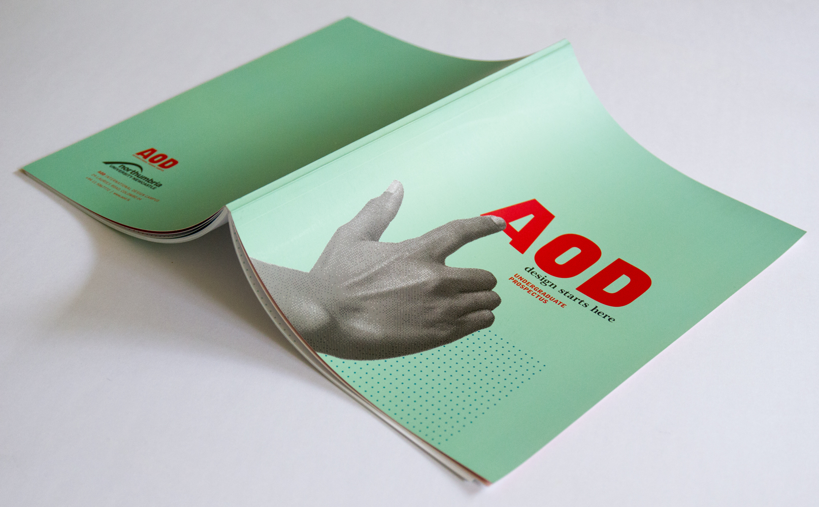 AOD undergraduate prospectus. Printed at Gunaratne Offset Pvt. Ltd. 