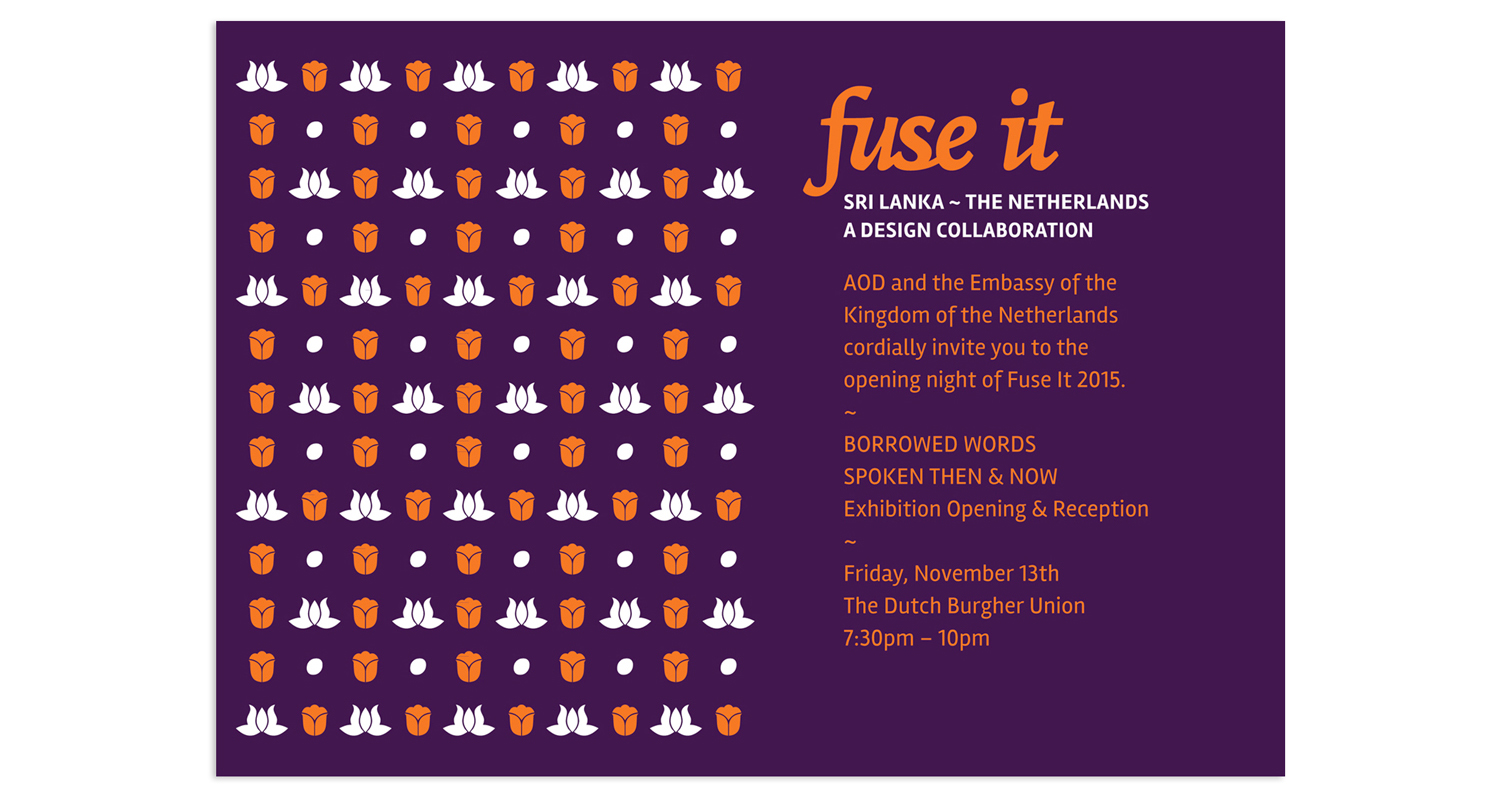 Invitation, opening night.