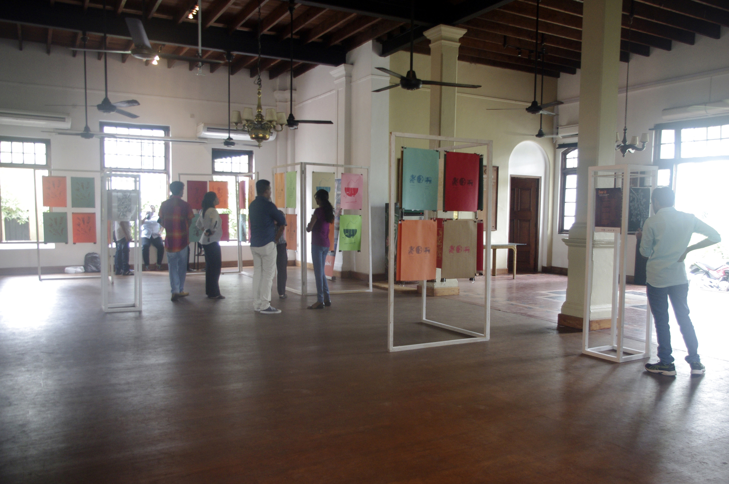 Exhibition Open Day at the Dutch Burgher Union of Ceylon.