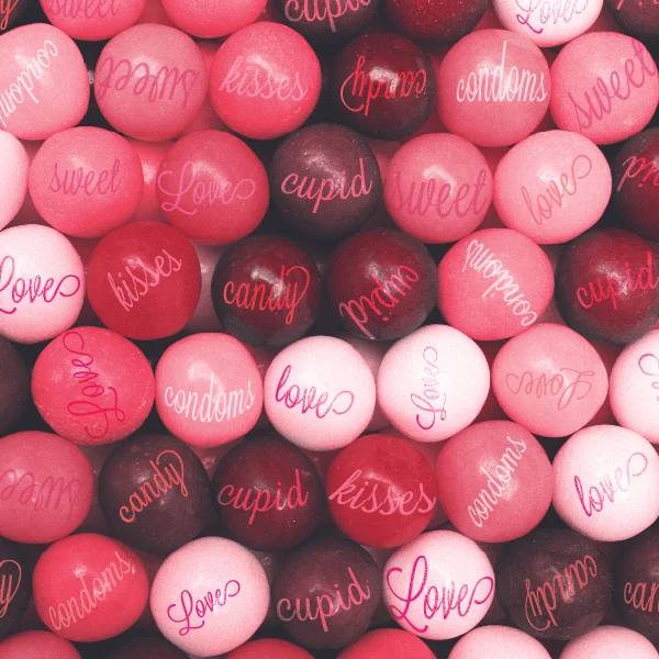 Cupid, Condoms, Sweet Love & Candy. 