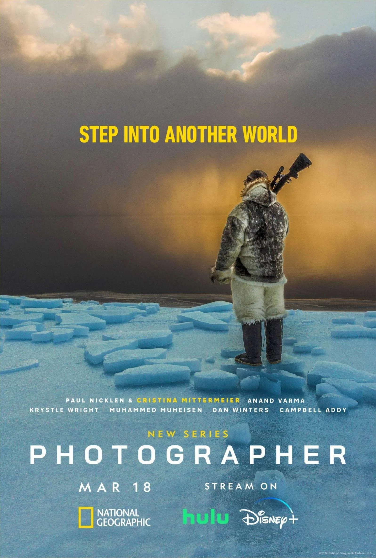 Photographer, a limited series for Nat Geo TV with cinematography by Alex Pritz
