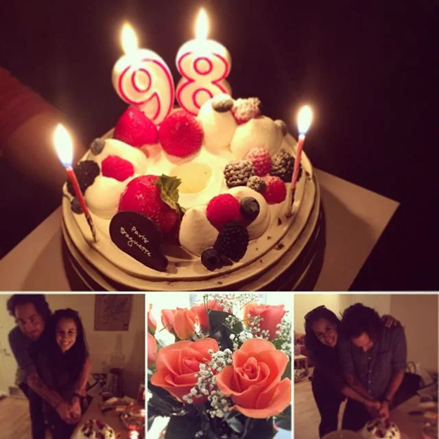 Birthday sharing fun!! @nomanzan_island