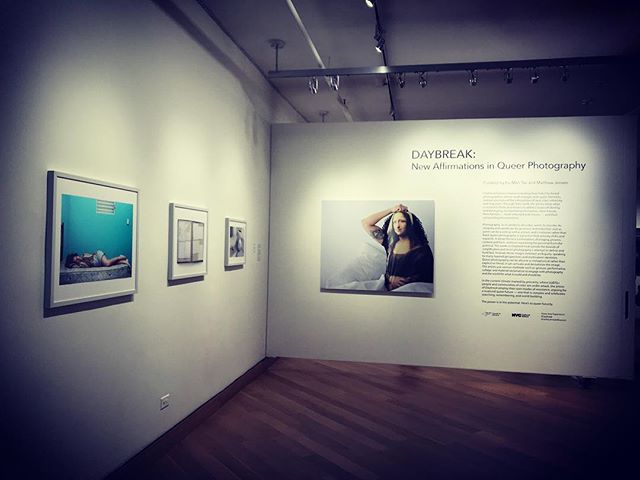Super proud of my wife @groana. Check out her work currently being shown at the #leslielohmanmuseum !!