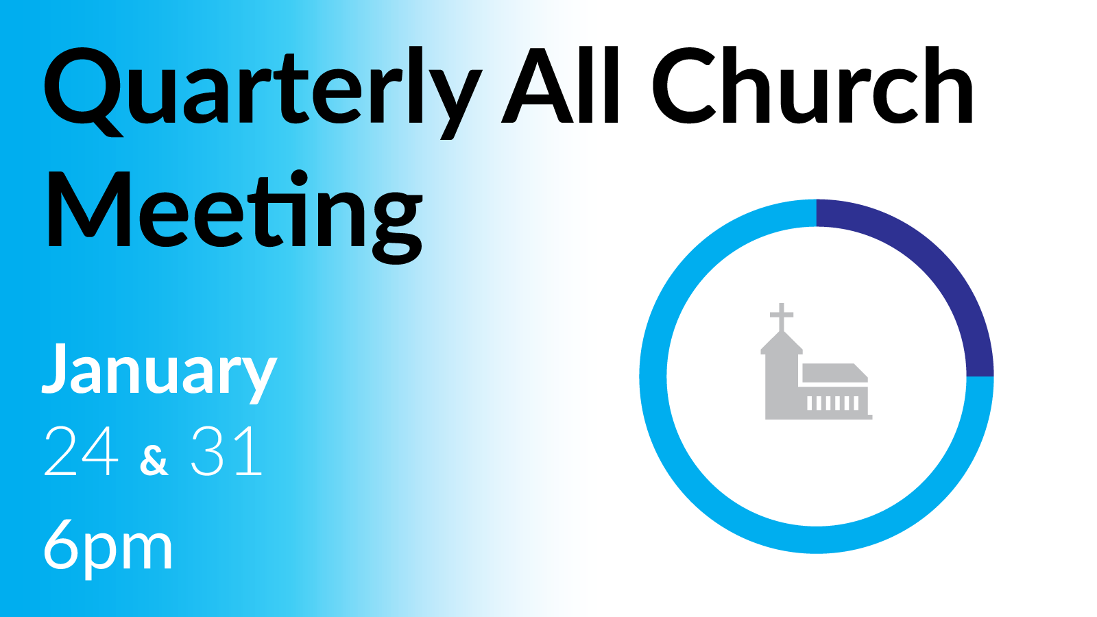 Quarterly All Church Meeting