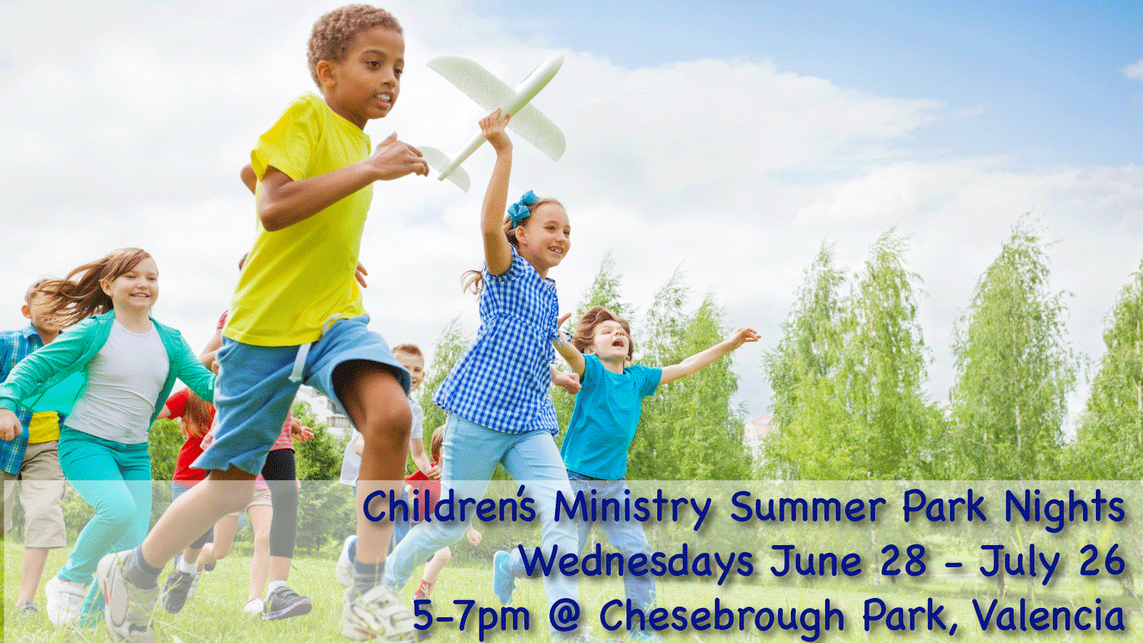 CHILDREN'S MINISTRY SUMMER PARK NIGHTS