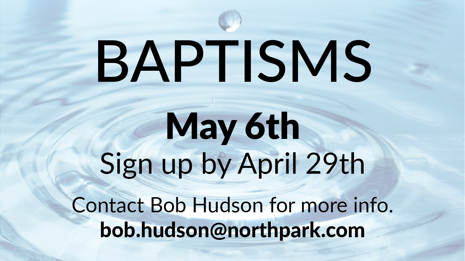 Baptisms