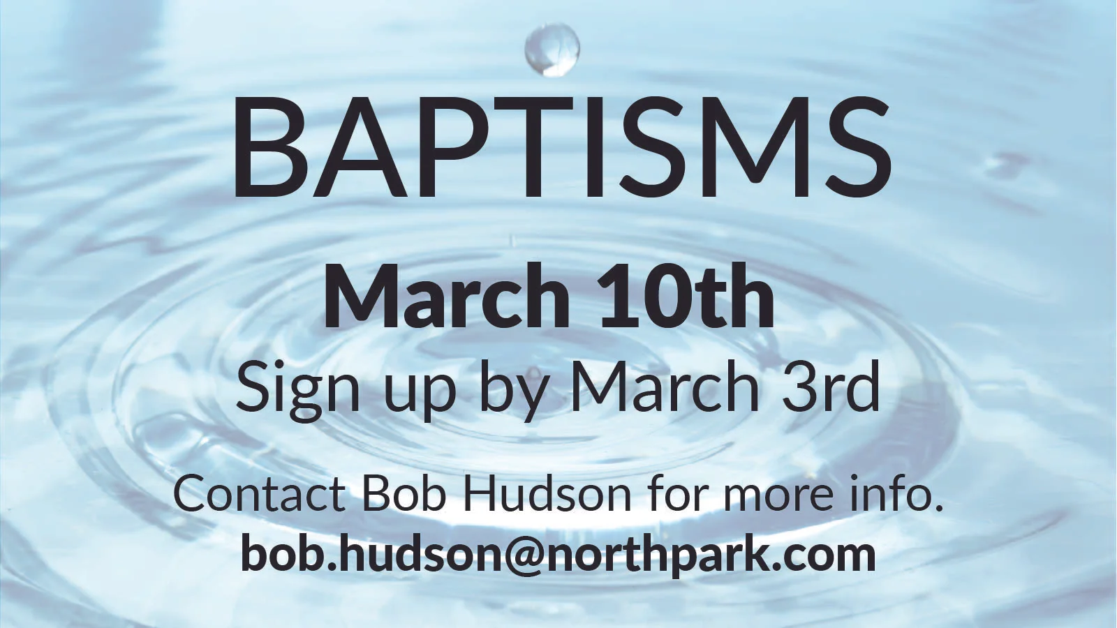Baptisms