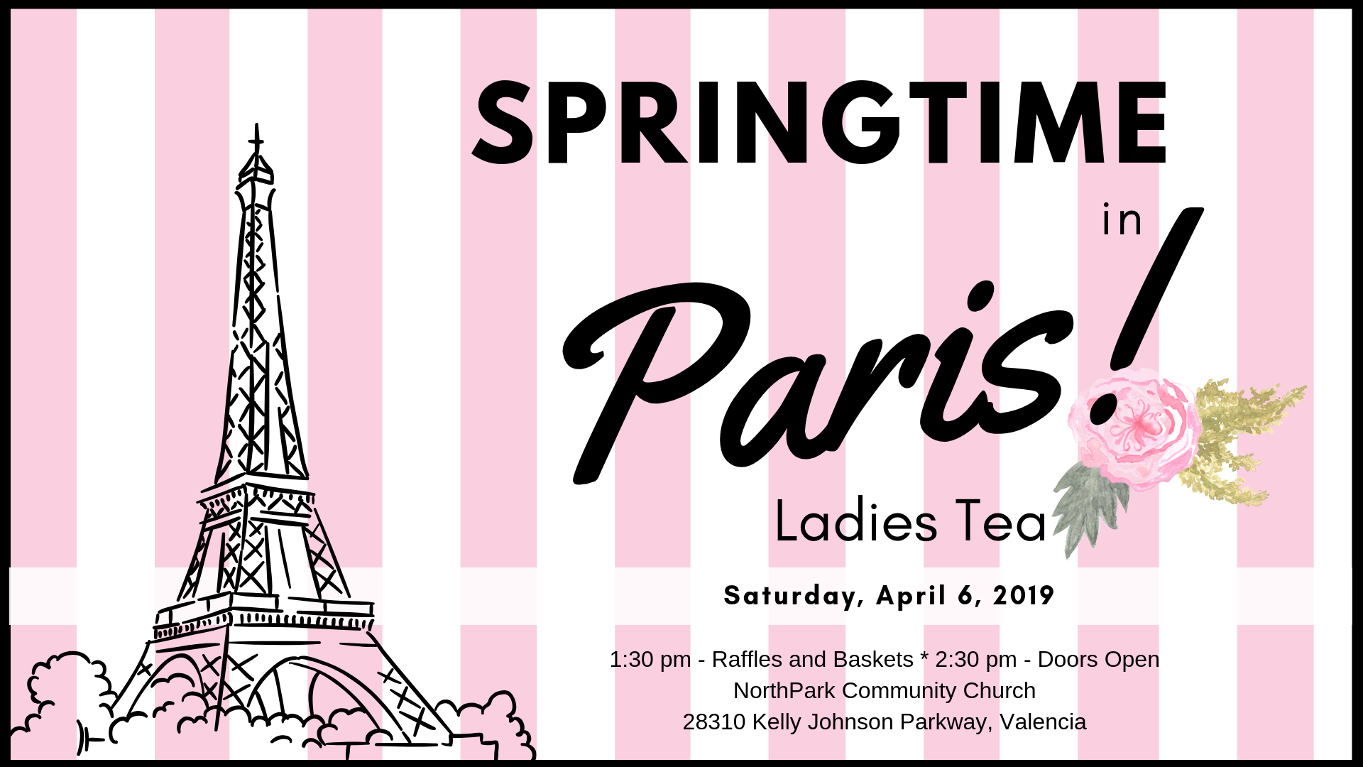 Springtime in Paris Ladies Tea