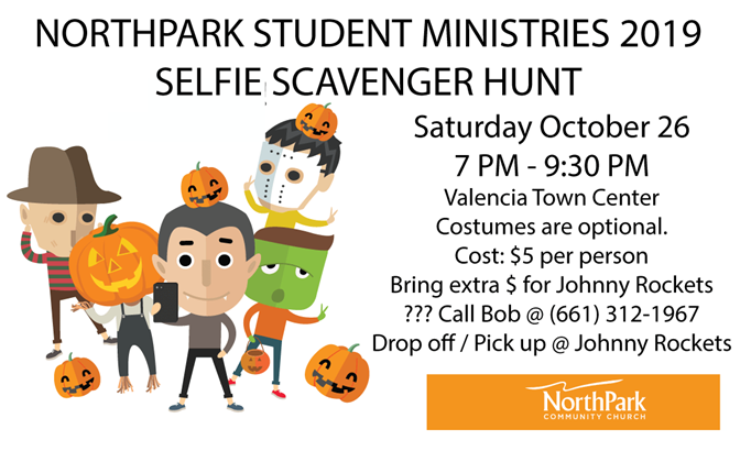 Selfie Scavenger Hunt