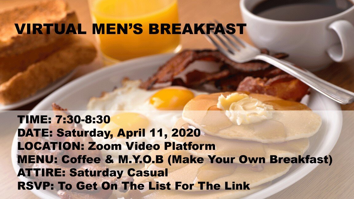 Men's Virtual Breakfast
