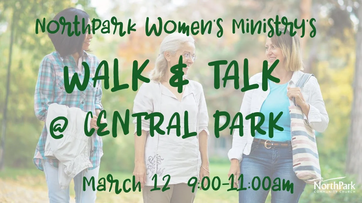 Women's Minstry Walk and Talk