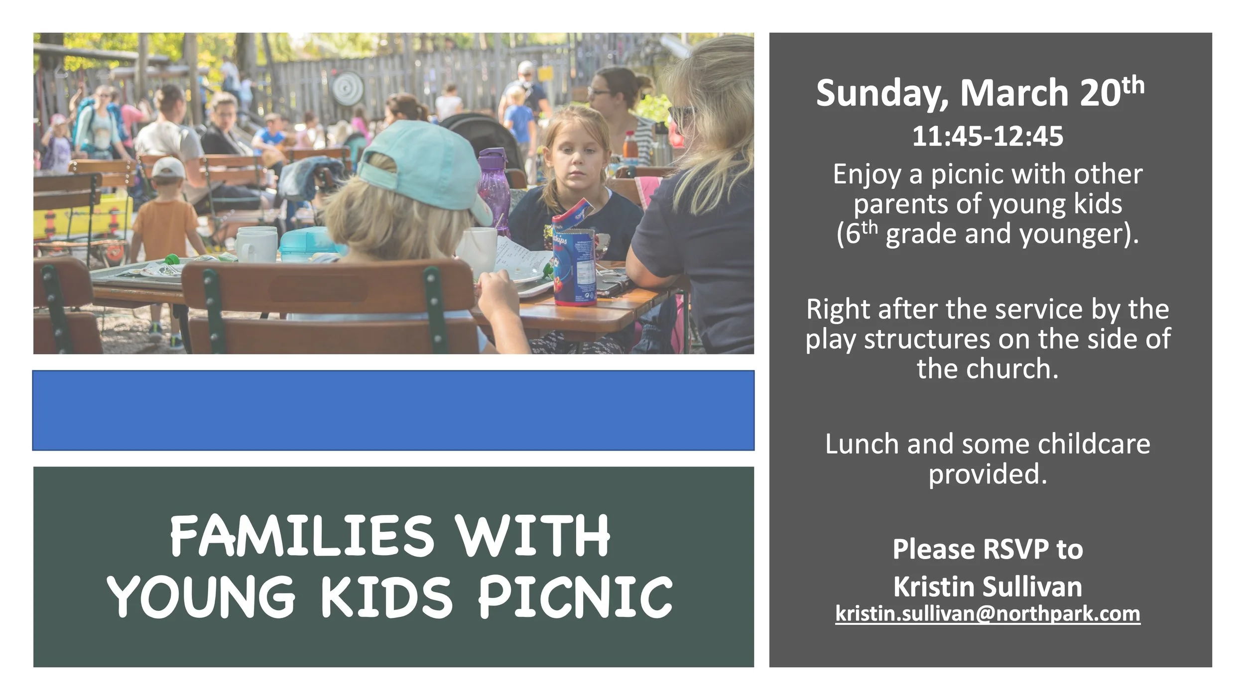 Families with Young Kids Picnic
