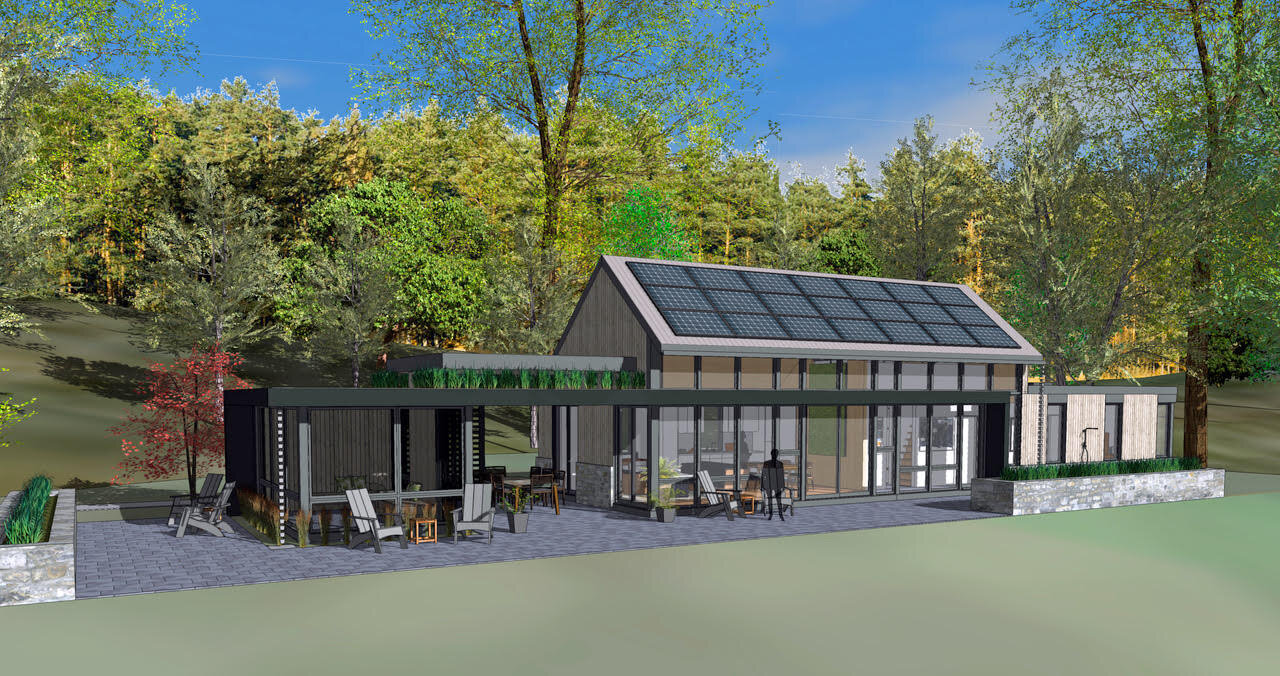 Eco Lodge Design  |  Glen Finglas Scotland