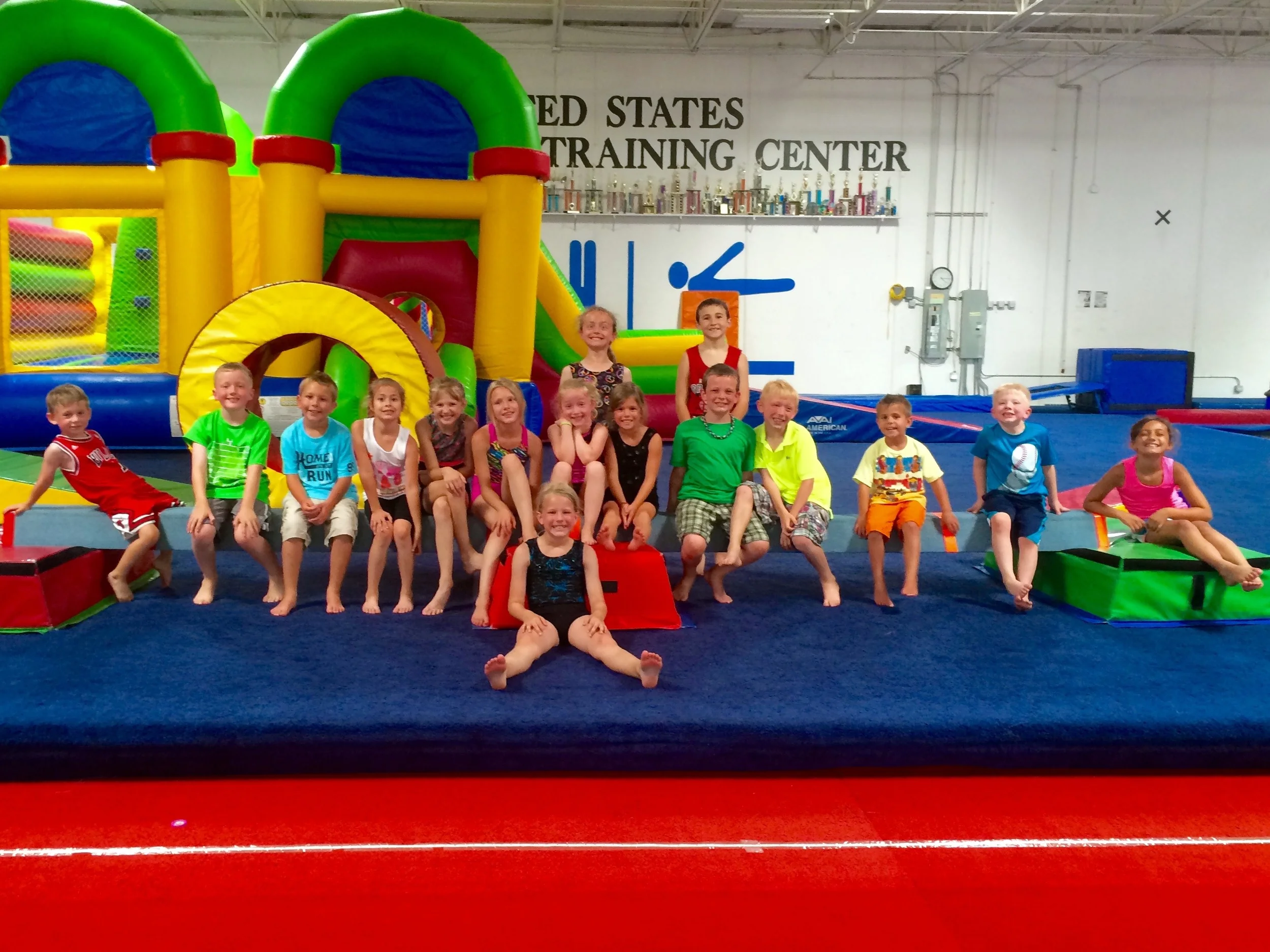 gymnastics birthday party at home