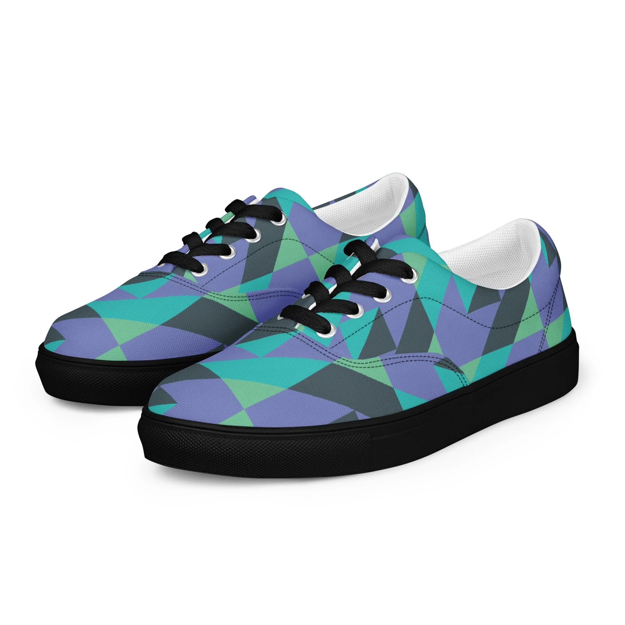 Men’s lace-up canvas shoes