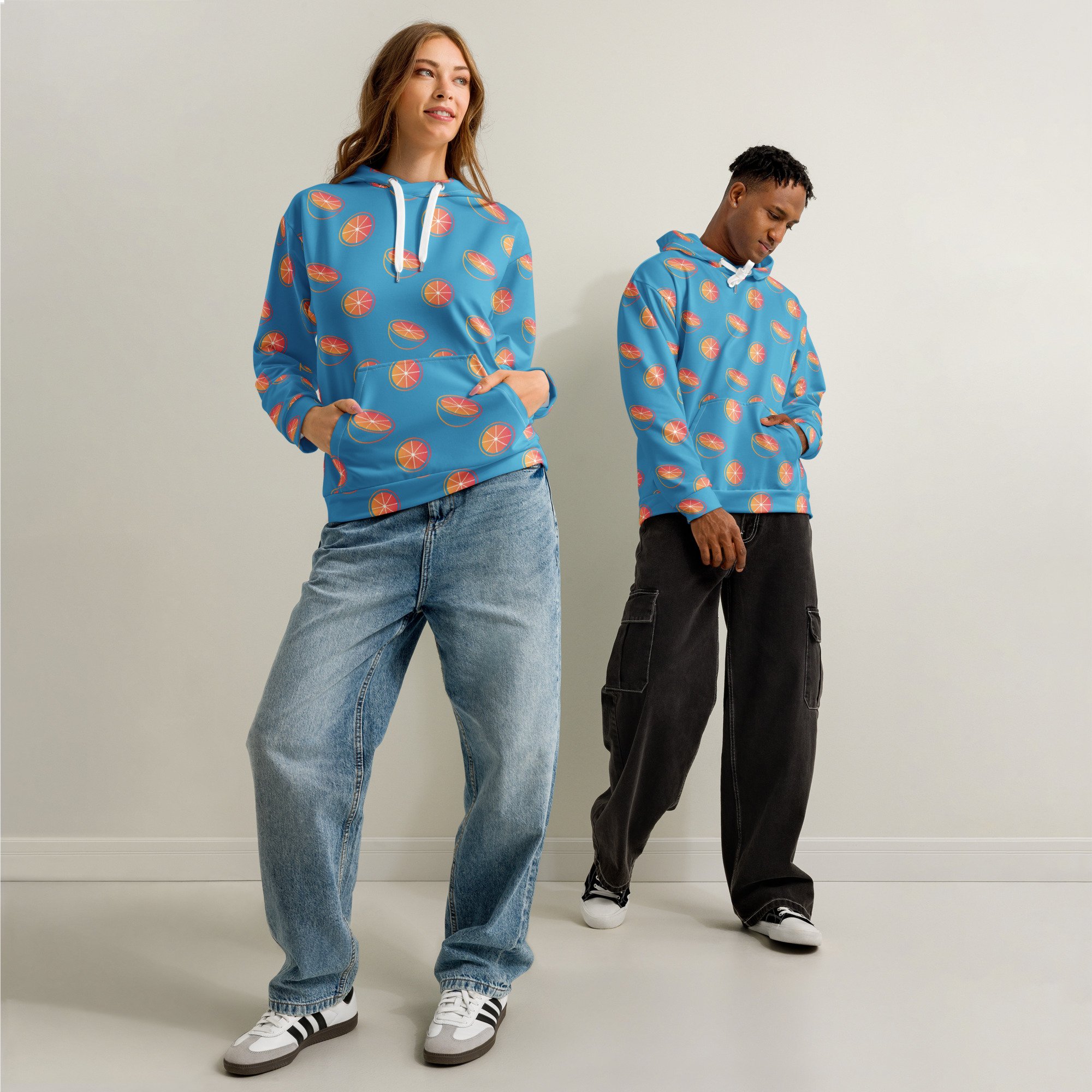 Unisex cotton hoodie