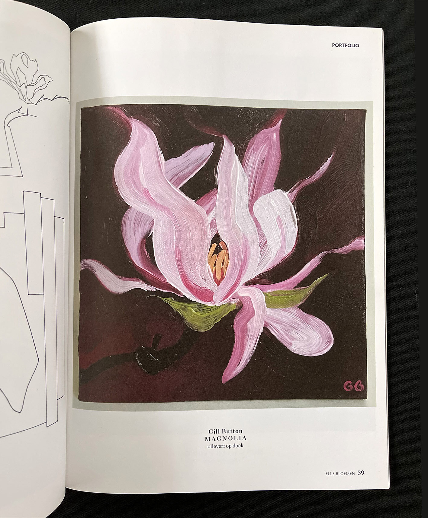 Elle deco, flower portfolio edition