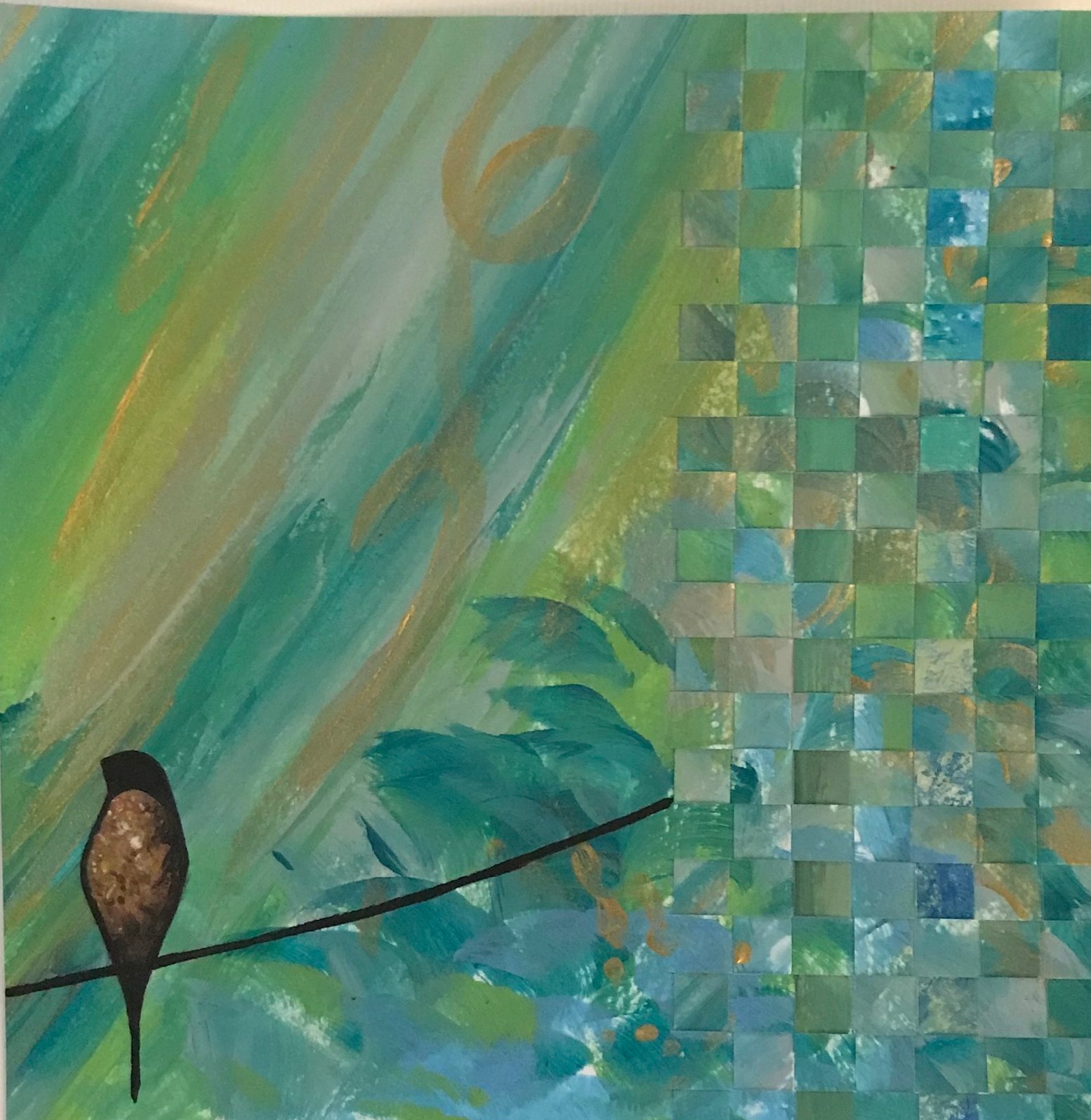 "Mermaids & Meadows I" SOLD
