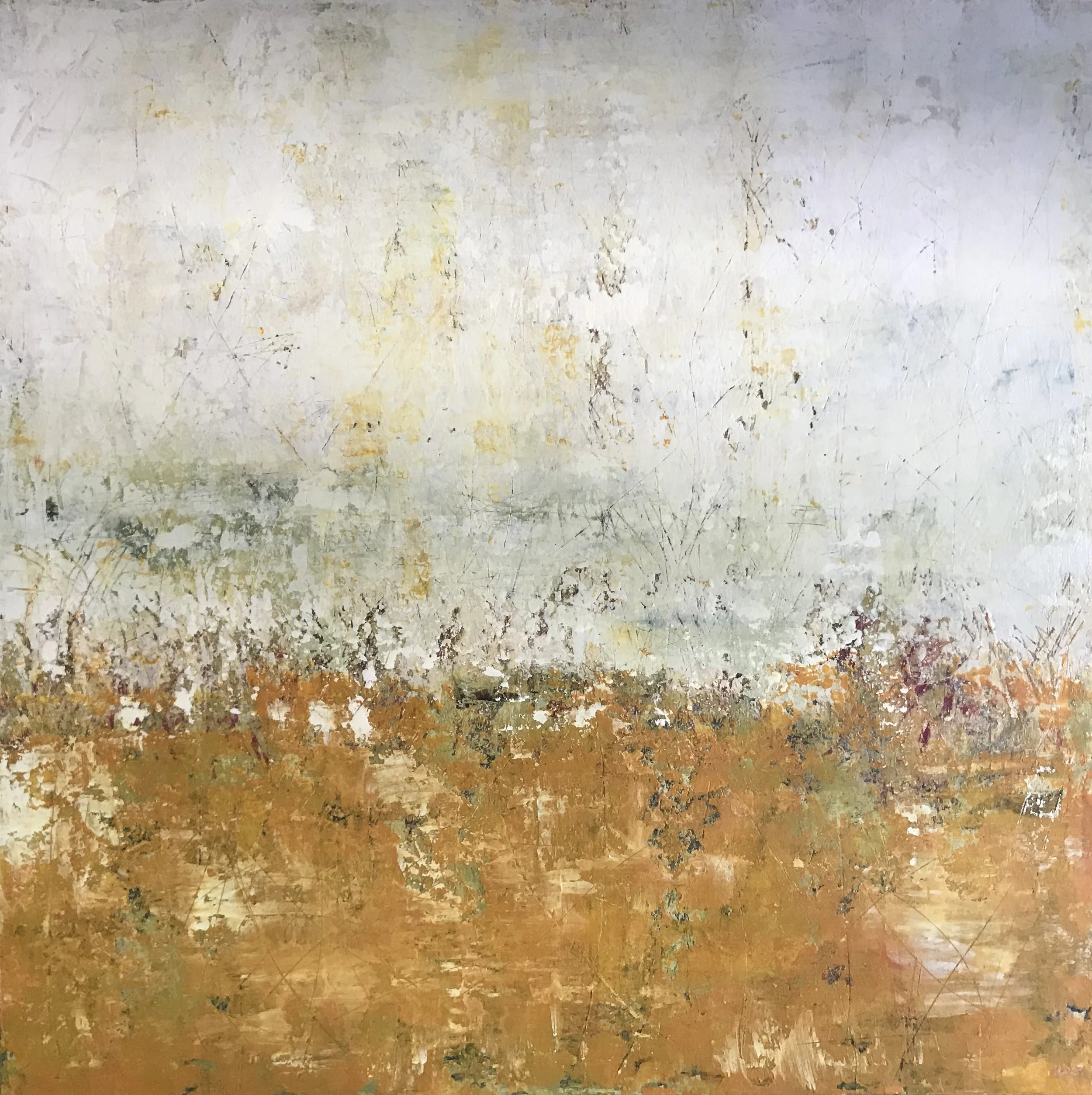 "I Dreamed Your Dream", acrylic, 36" x 36", $750 SOLD