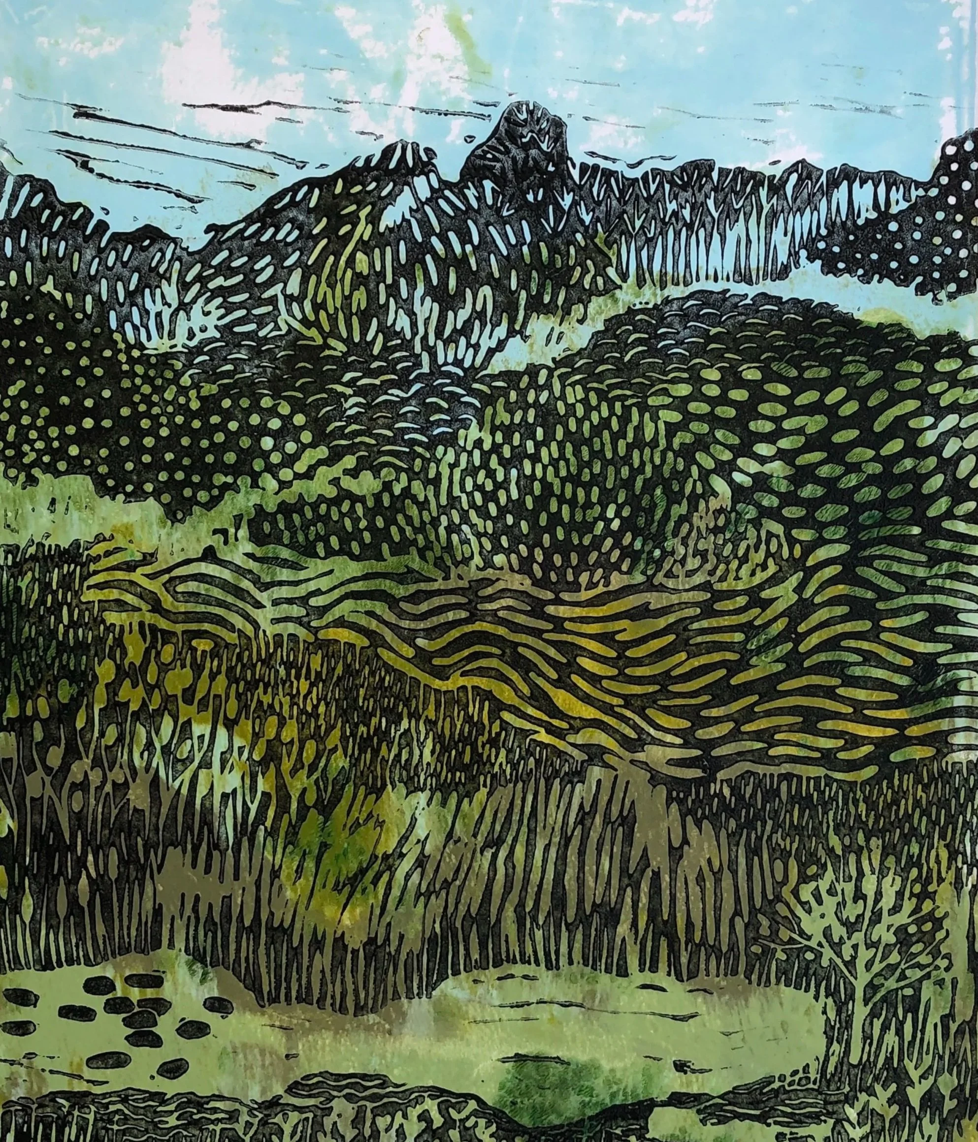 &lt;p&gt;&lt;strong&gt;NANCY CRASCO&lt;/strong&gt;linocut on gelatin print&lt;a href="/nancy-crasco-rg-2025"&gt;More →&lt;/a&gt;&lt;/p&gt; 