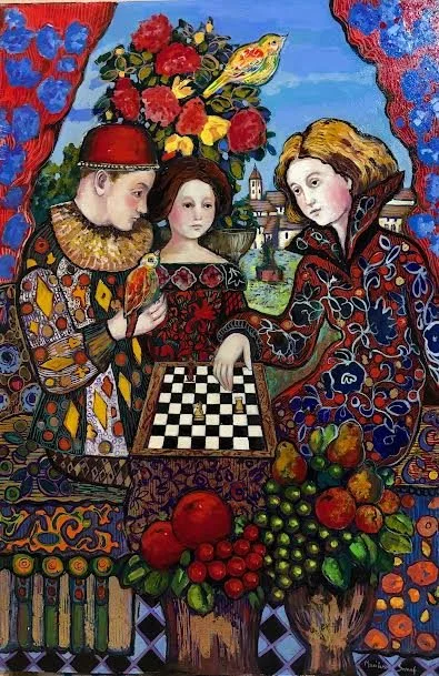 <p><strong>MARILENE SAWAF</strong>casein painting<a href="/marilene-sawaf-ill2025">More →</a></p>