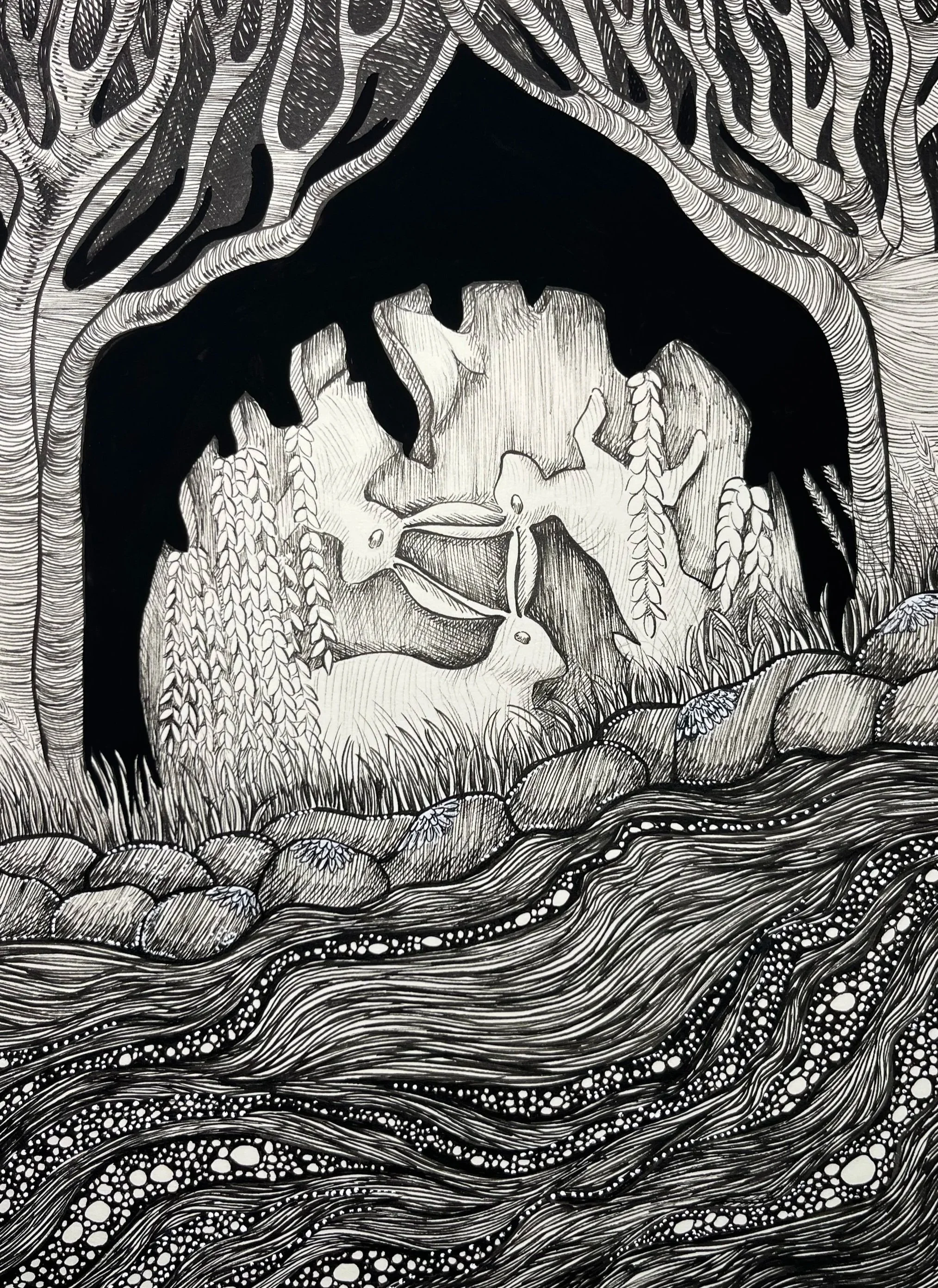 <p><strong>GABRIELLE RAMERIZ</strong>pen &amp; ink drawing<a href="/gabrielle-rameriz-jour-2026">More →</a></p>