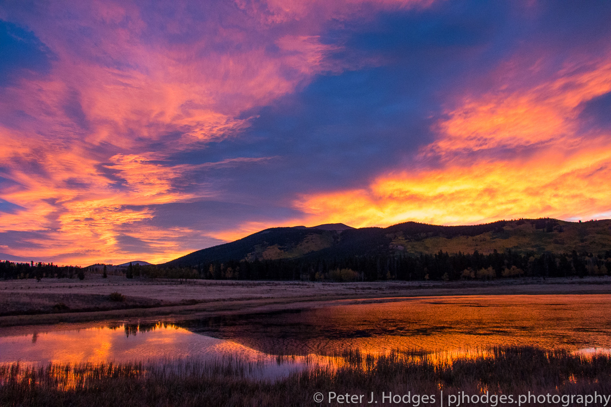 Purple Sunrise at Kenosha Pass