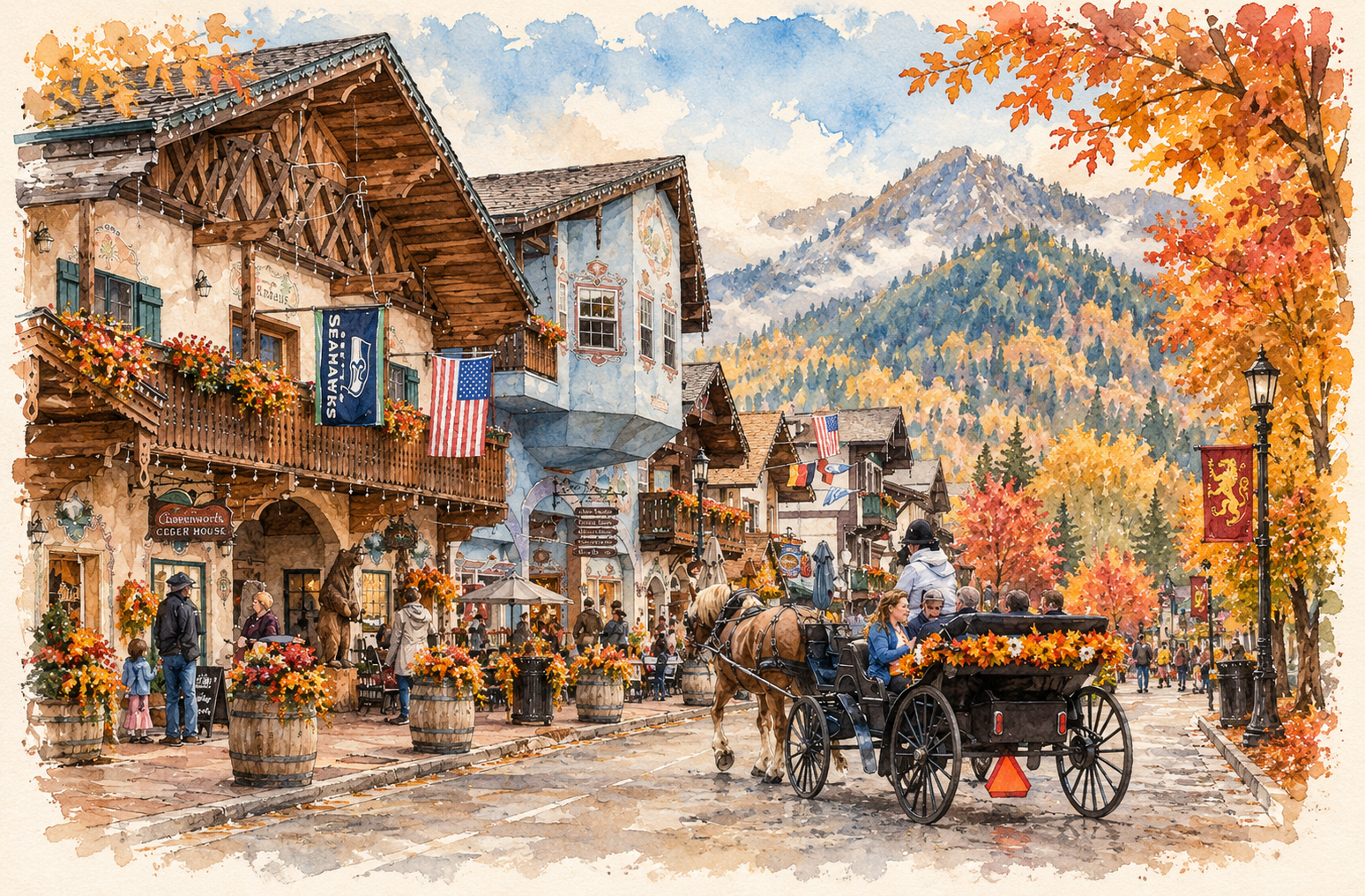 Fall in Leavenworth: Oktoberfest, Wine &amp; More