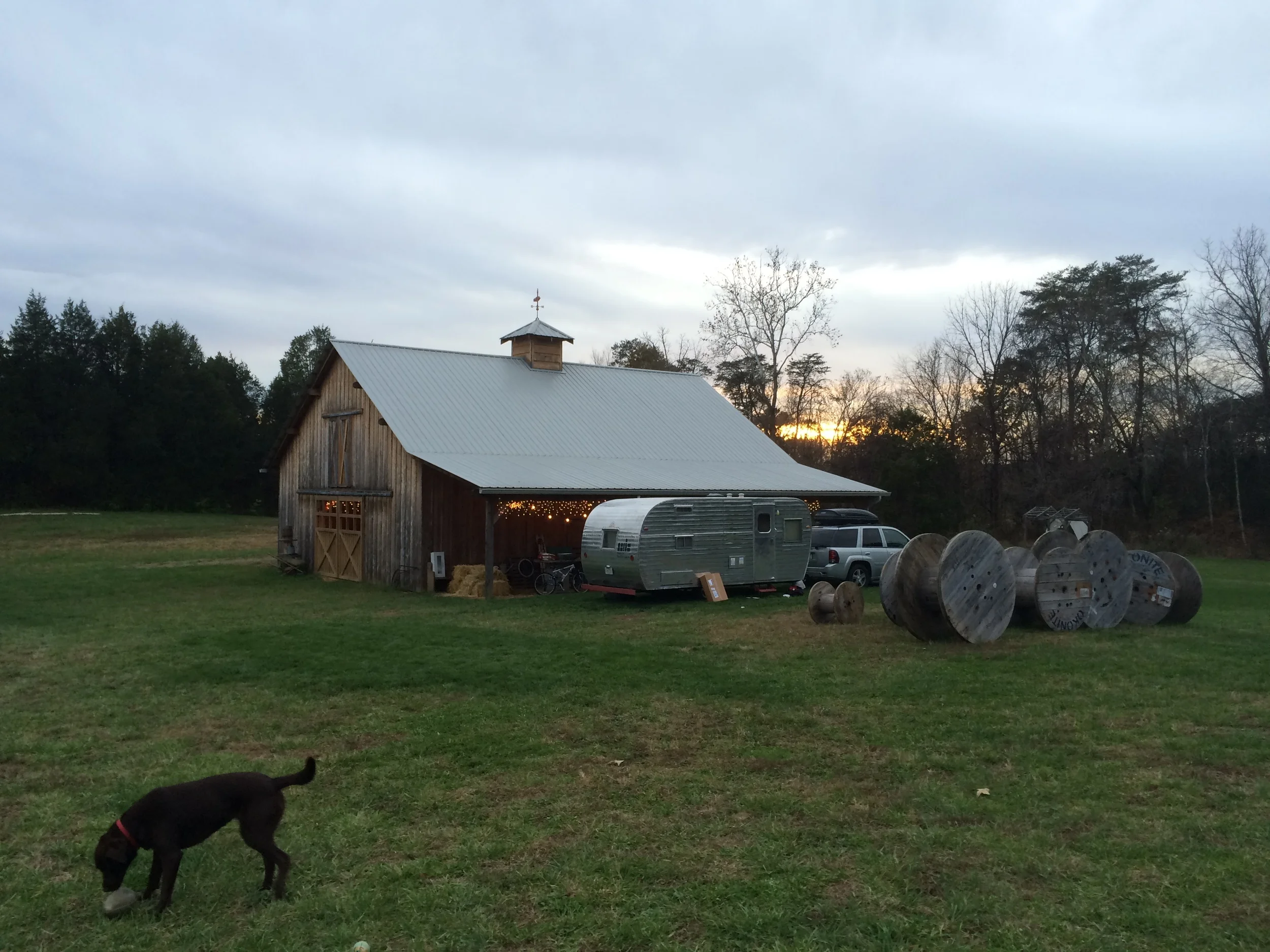 The barn at Roseberry Farms