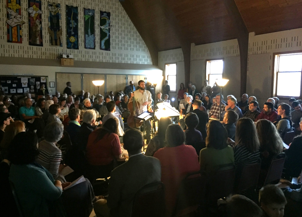 "What Wondrous Love" in Bloomington, Indiana