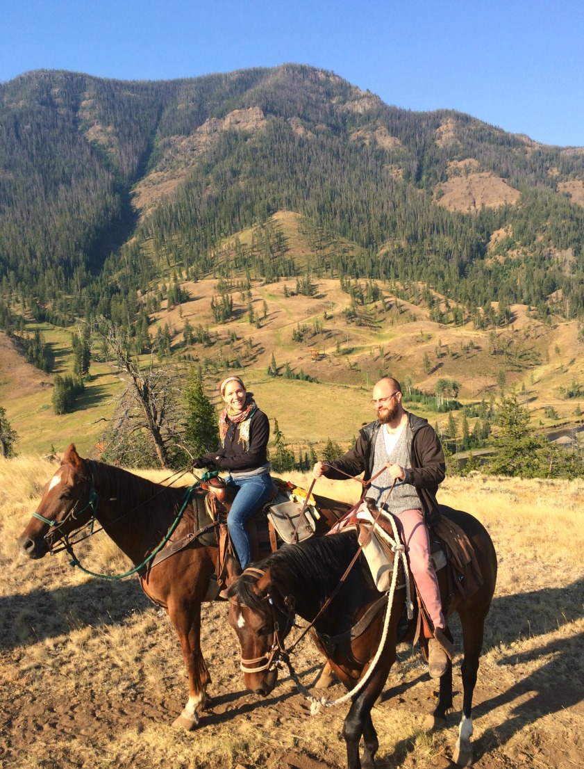 An unforgettable horseback ride through the mountains in Montana