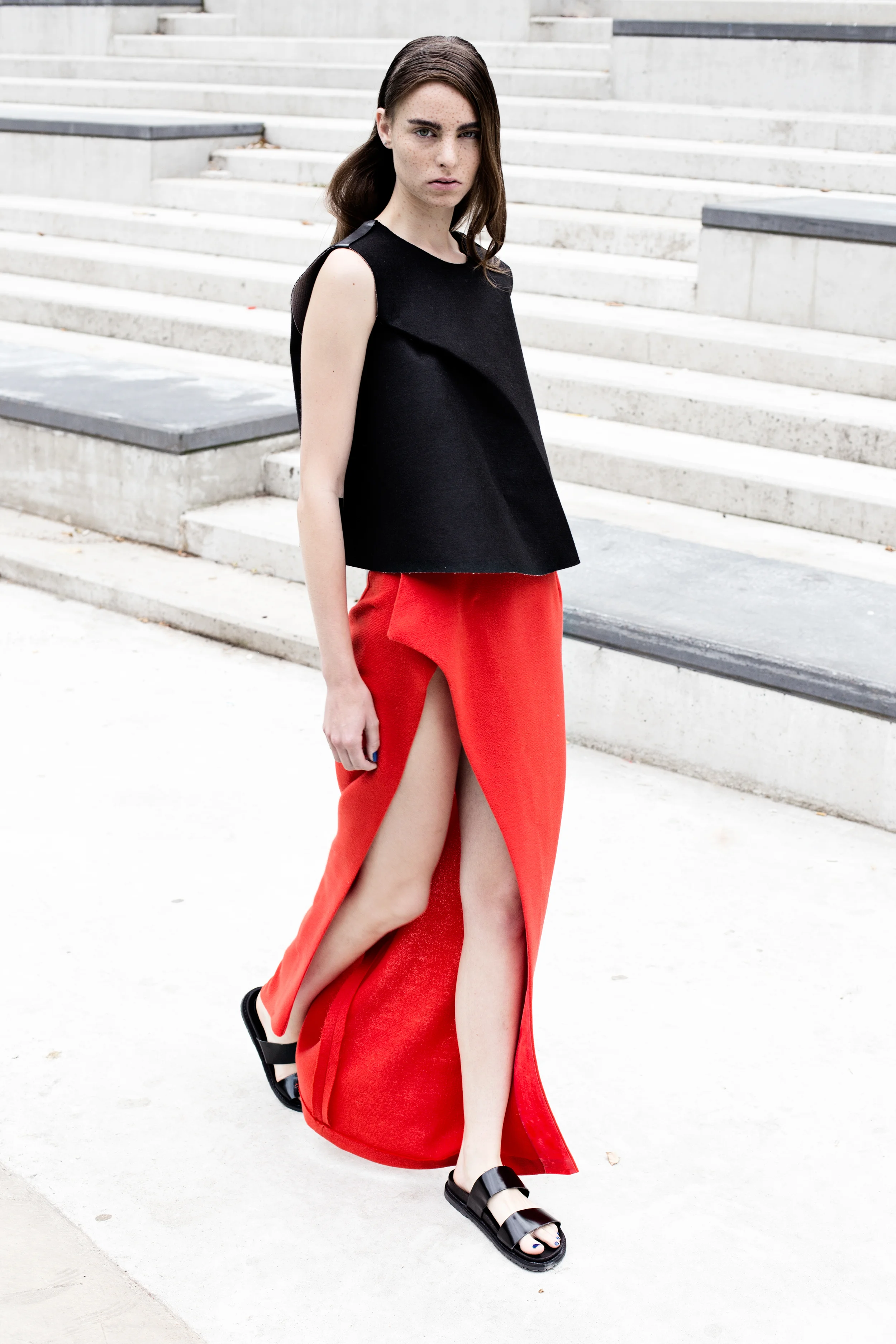 Lying Lines photography LISELOTTE FLEUR styling CHINOUK FILIQUE & VIVIAN VAN MIERT makeup/hair PETER DWARS model ESTELLA
