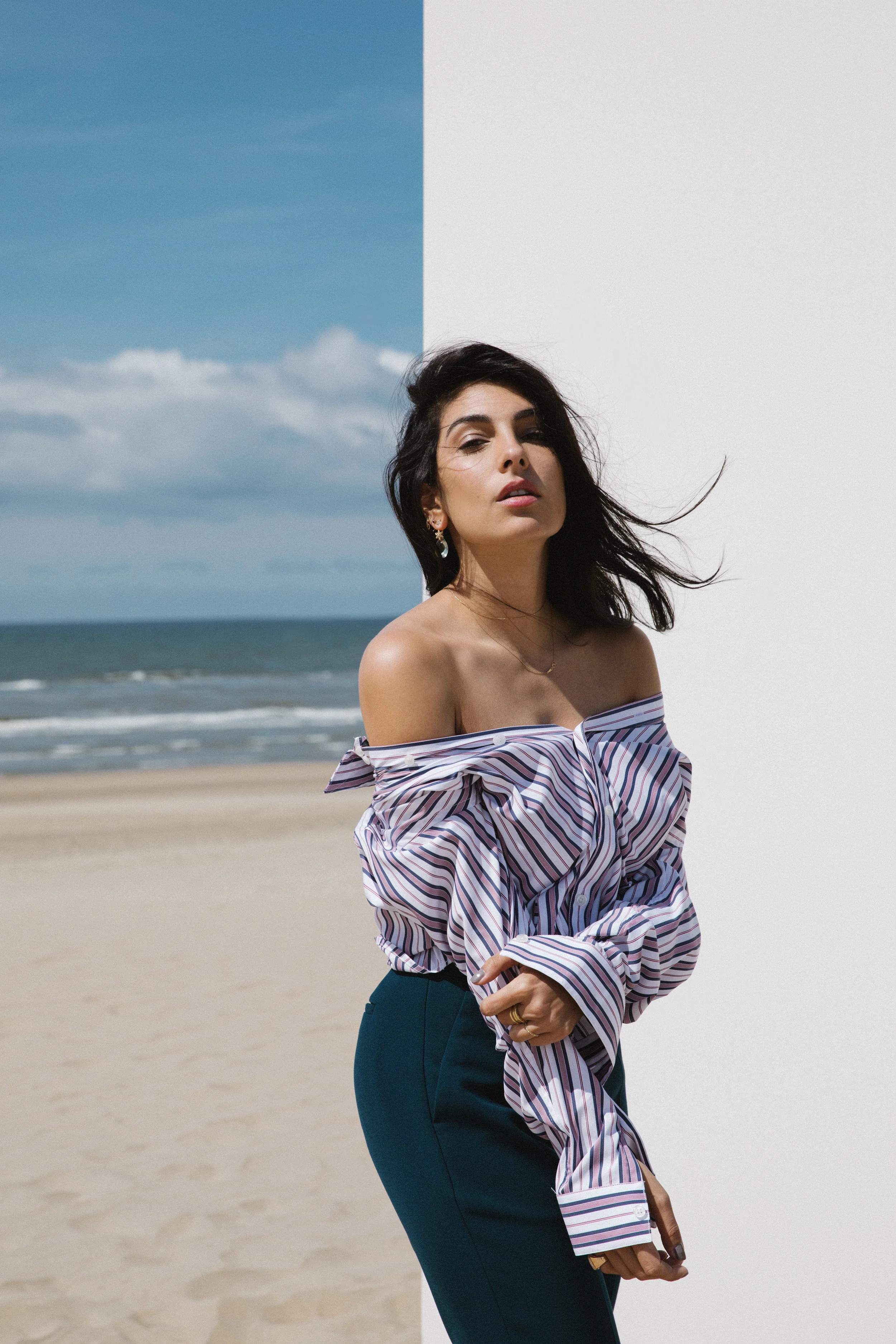 photography NOLWENN LE FLANCHEC art direction ARJEN ROOS styling DION BAL makeup/hair PETER DWARS model ANNA NOOSHIN client HUTSPOT